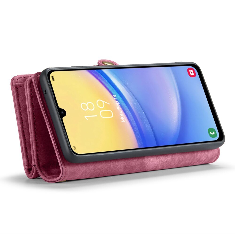 Cover portafoglio Multi-Slot Samsung Galaxy A15 rosso