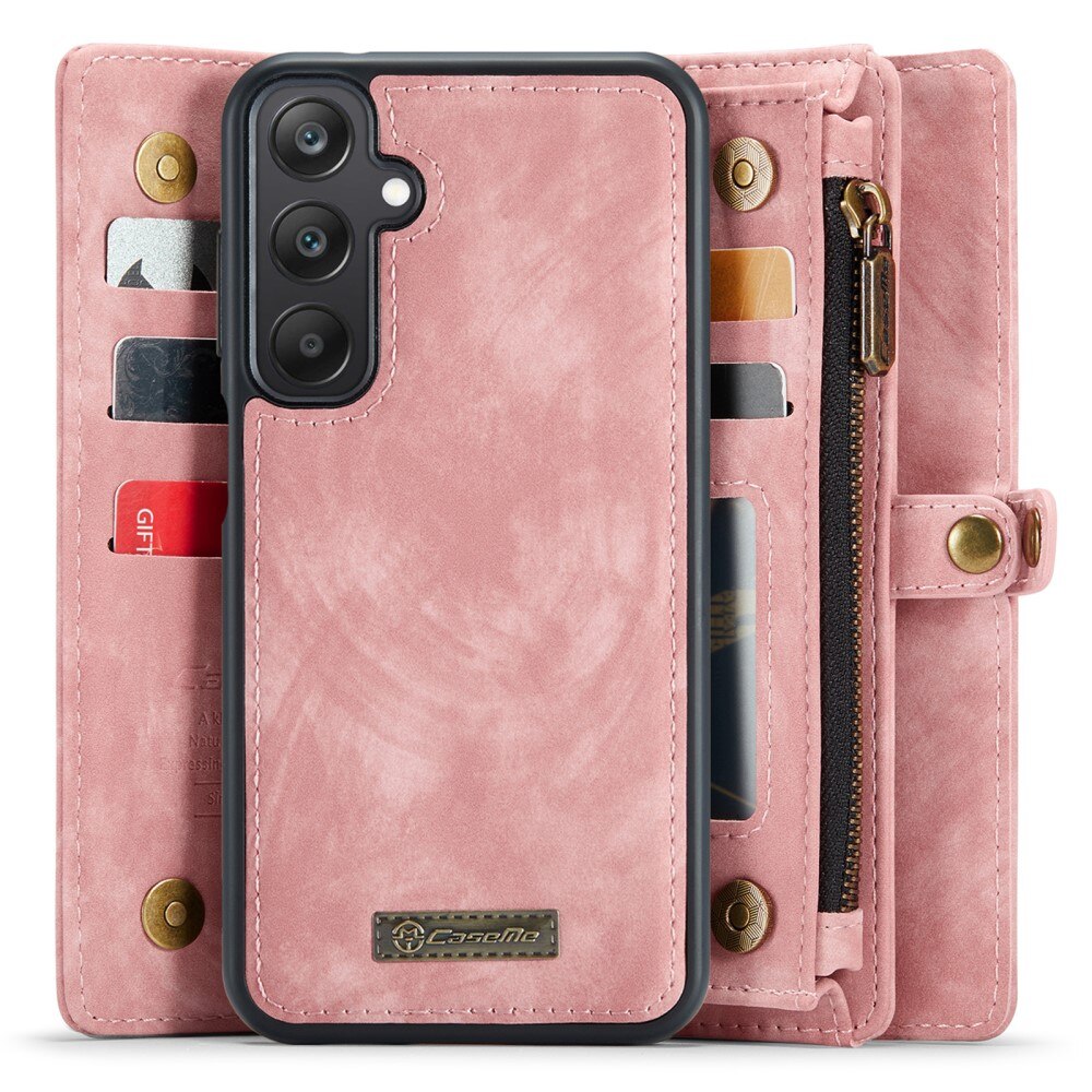 Cover portafoglio Multi-Slot Samsung Galaxy A25 Rosa
