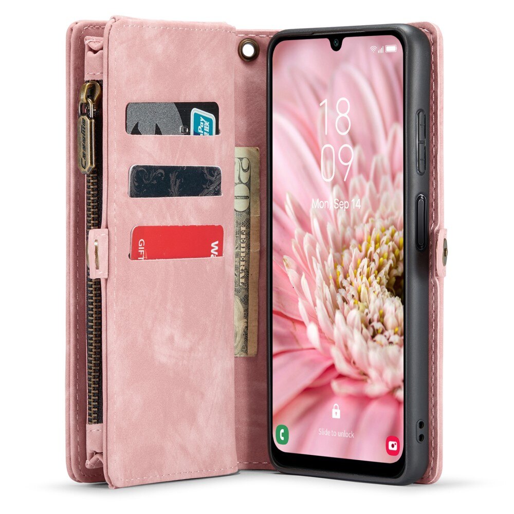Cover portafoglio Multi-Slot Samsung Galaxy A25 Rosa