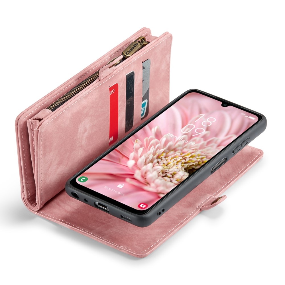 Cover portafoglio Multi-Slot Samsung Galaxy A25 rosa