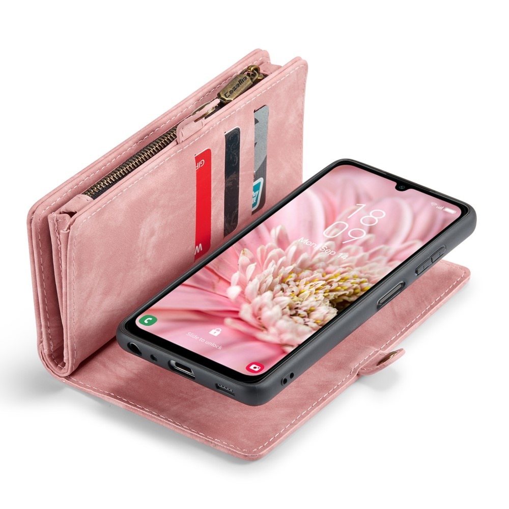 Cover portafoglio Multi-Slot Samsung Galaxy A25 Rosa
