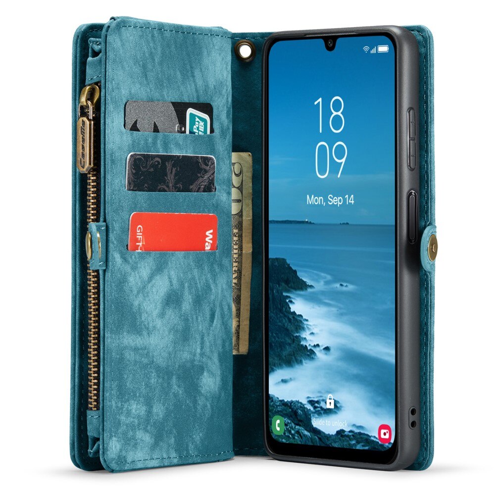 Cover portafoglio Multi-Slot Samsung Galaxy A25 blu