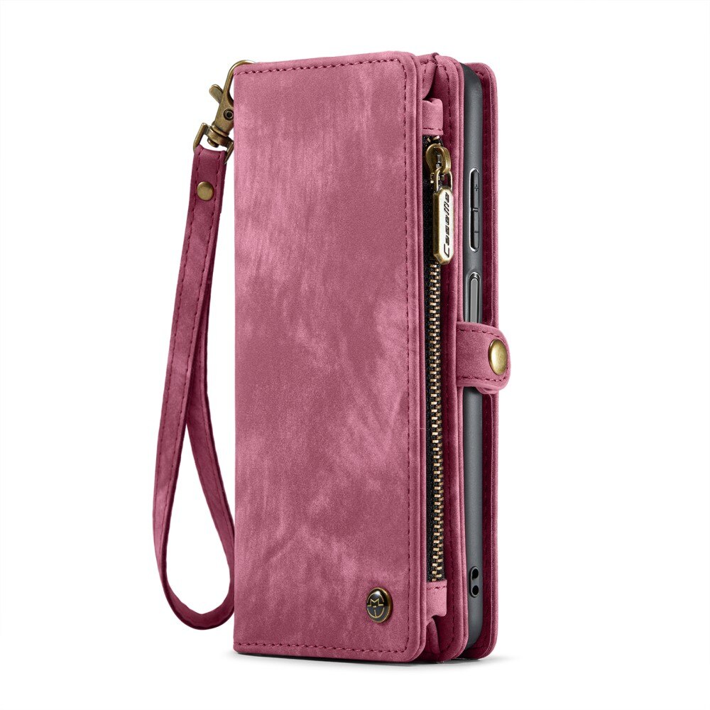 Cover portafoglio Multi-Slot Samsung Galaxy A25 Rosso