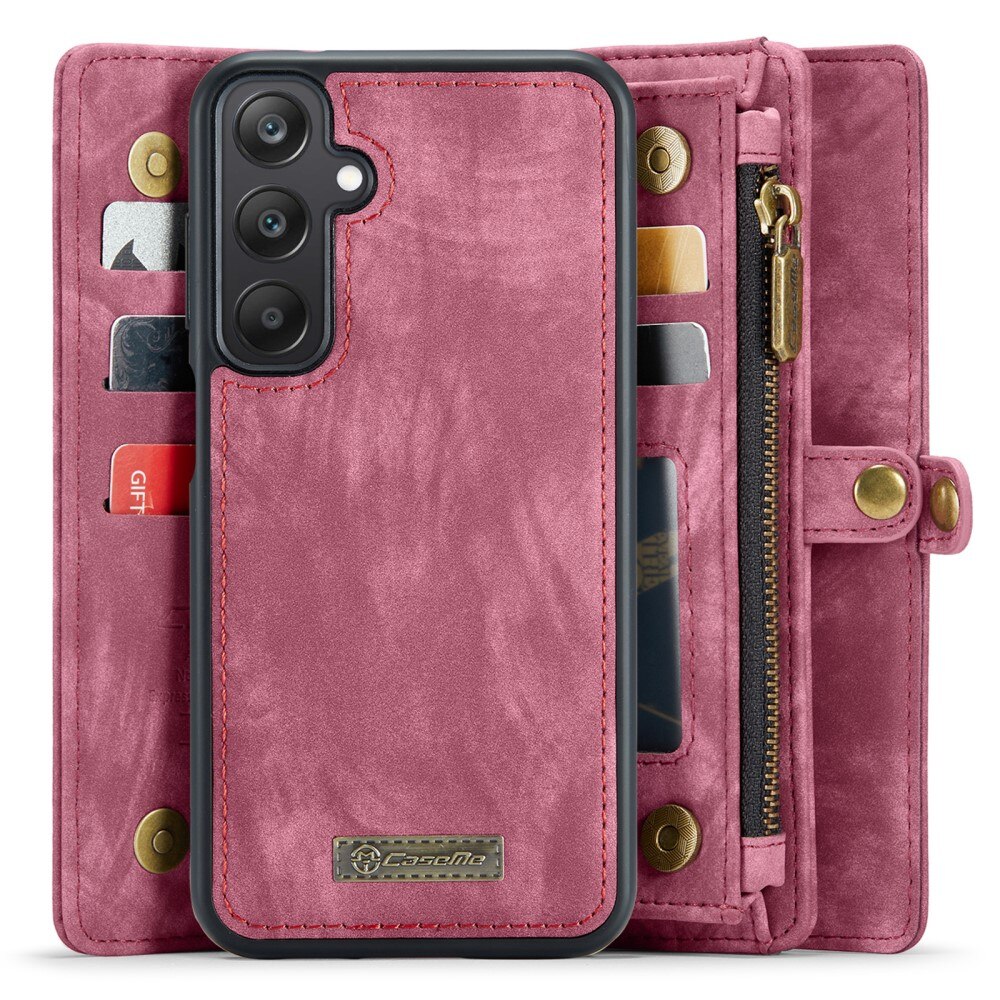 Cover portafoglio Multi-Slot Samsung Galaxy A25 rosso