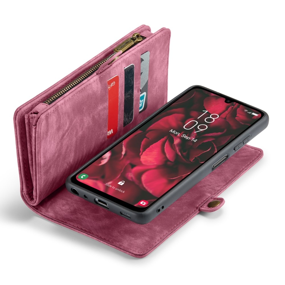 Cover portafoglio Multi-Slot Samsung Galaxy A25 rosso