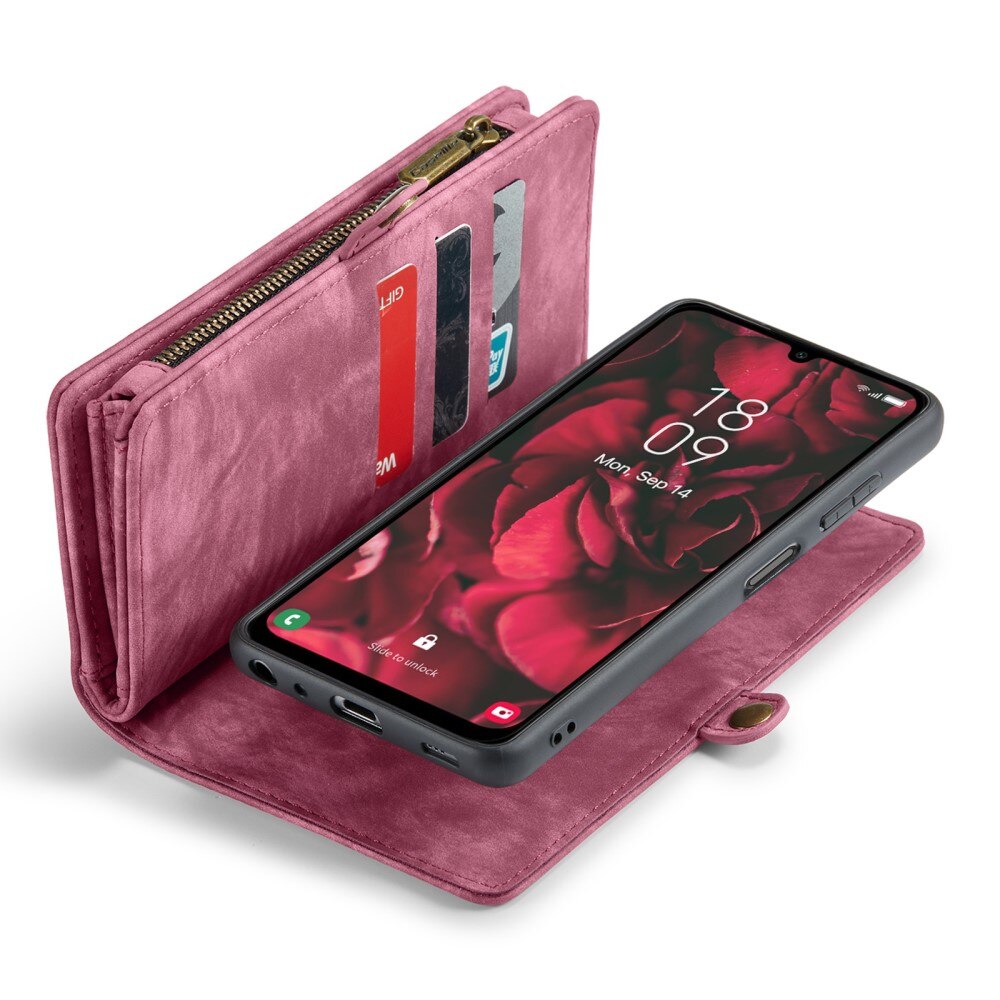 Cover portafoglio Multi-Slot Samsung Galaxy A25 Rosso