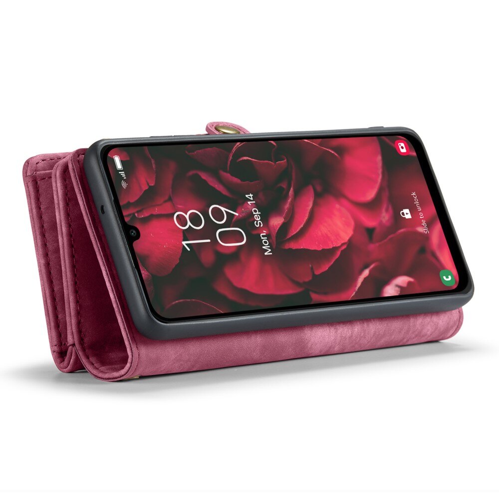 Cover portafoglio Multi-Slot Samsung Galaxy A25 rosso