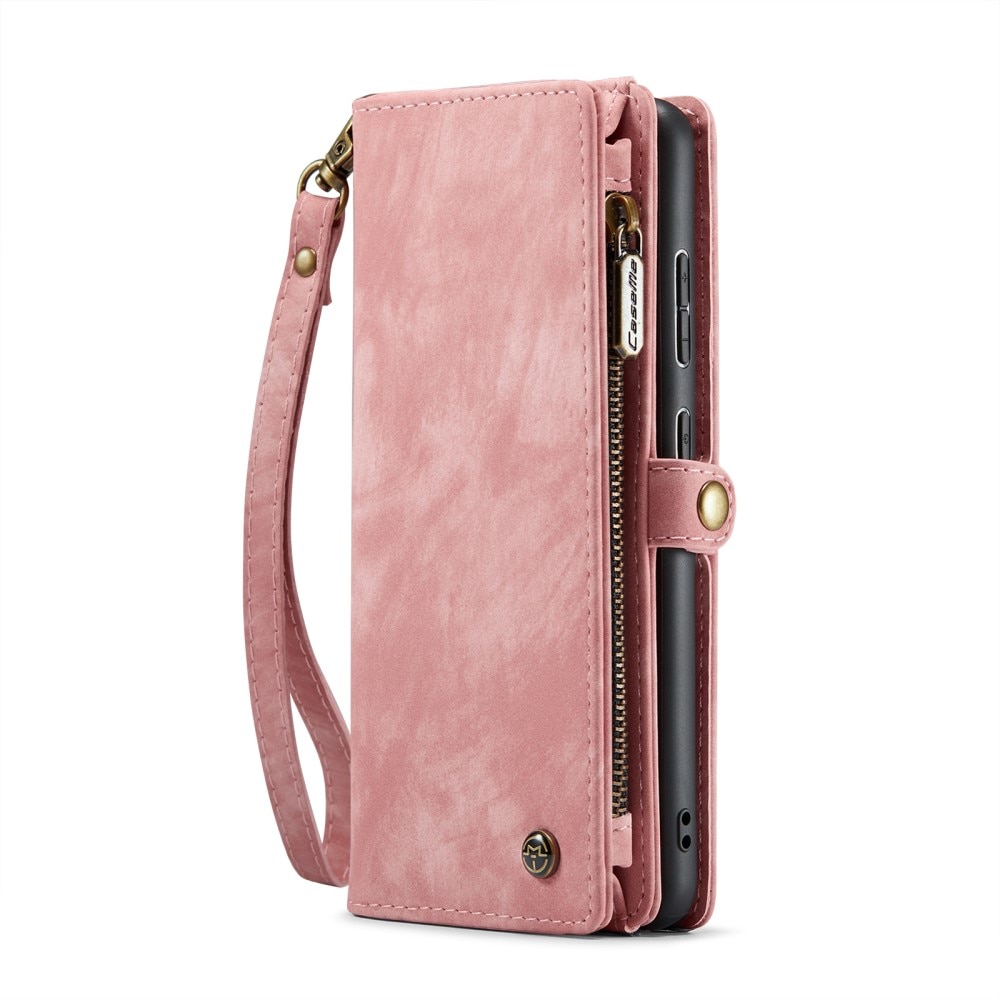 Cover portafoglio Multi-Slot Samsung Galaxy A55 rosa