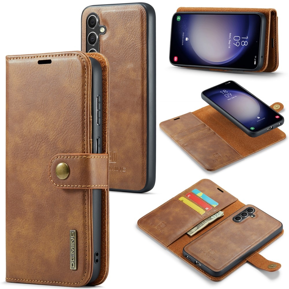 Cover portafoglio Magnet Wallet Samsung Galaxy A55 Cognac