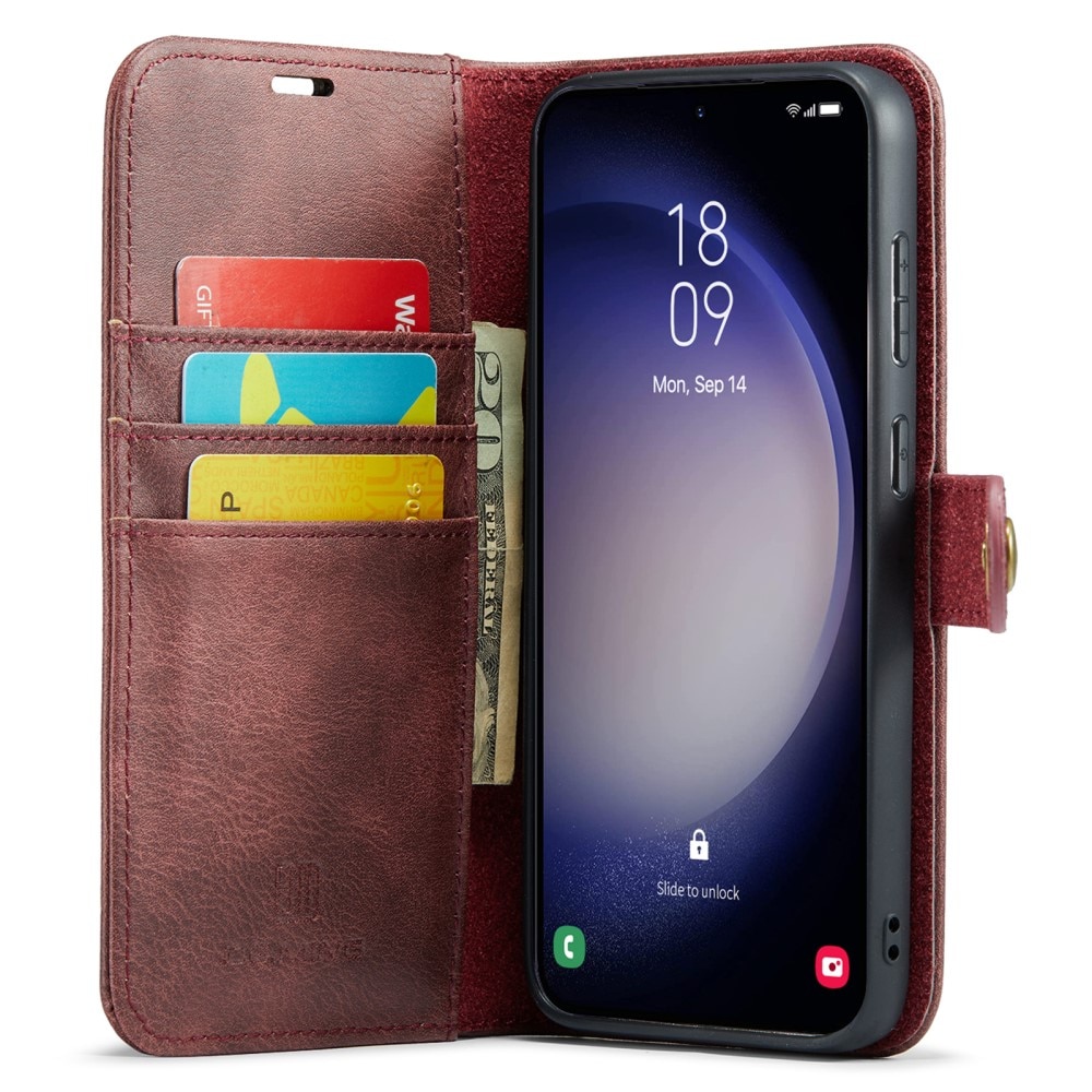 Cover portafoglio Magnet Wallet Samsung Galaxy A55 Red