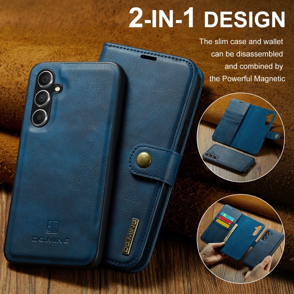Cover portafoglio Magnet Wallet Samsung Galaxy A35 Blue