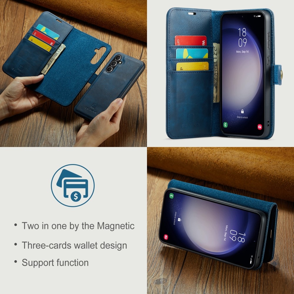 Cover portafoglio Magnet Wallet Samsung Galaxy A35 Blue