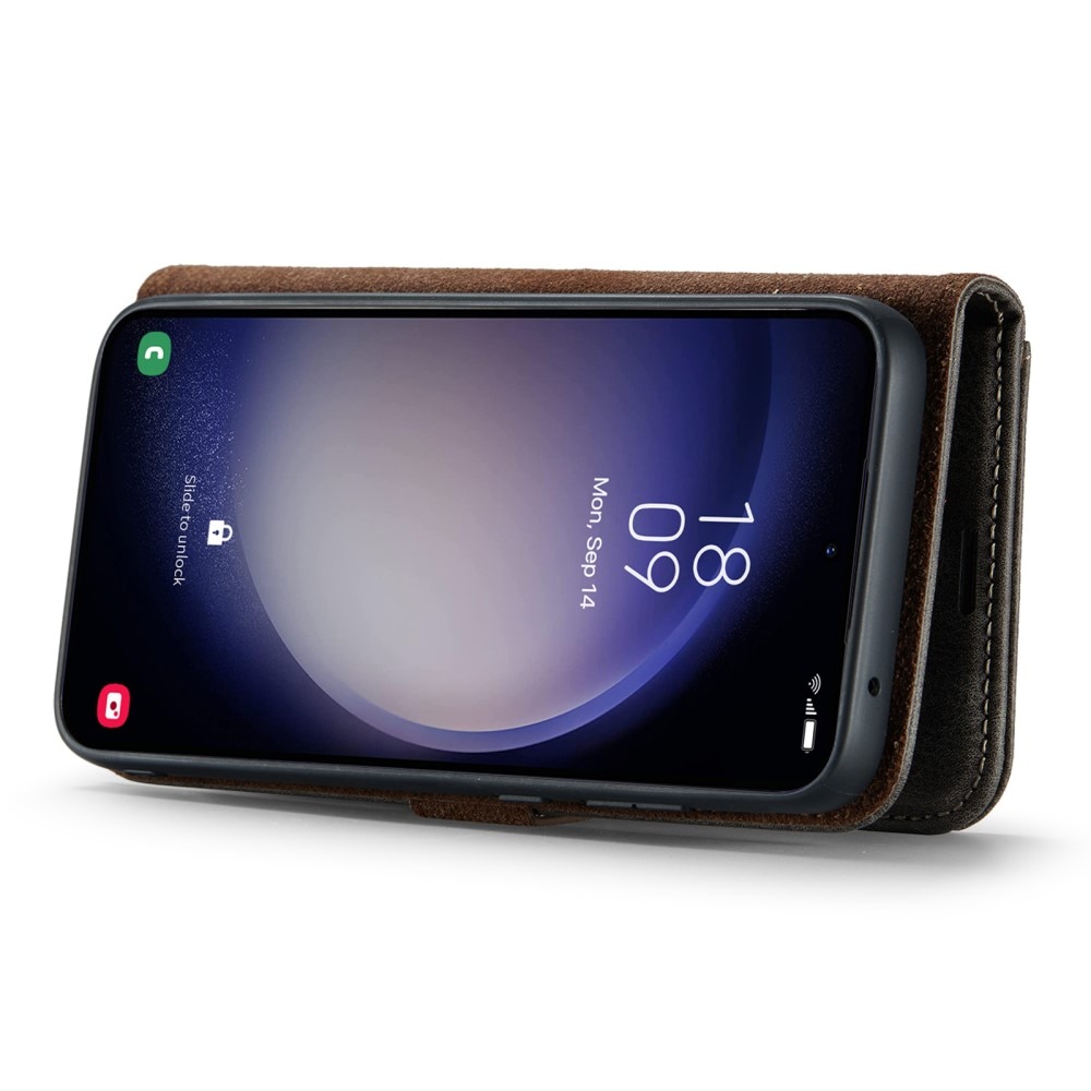 Cover portafoglio Magnet Wallet Samsung Galaxy A15 Brown