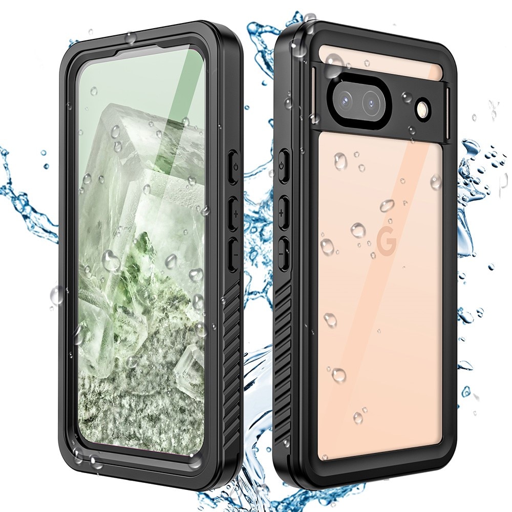 Cover ibrida impermeabile Google Pixel 8a trasparente