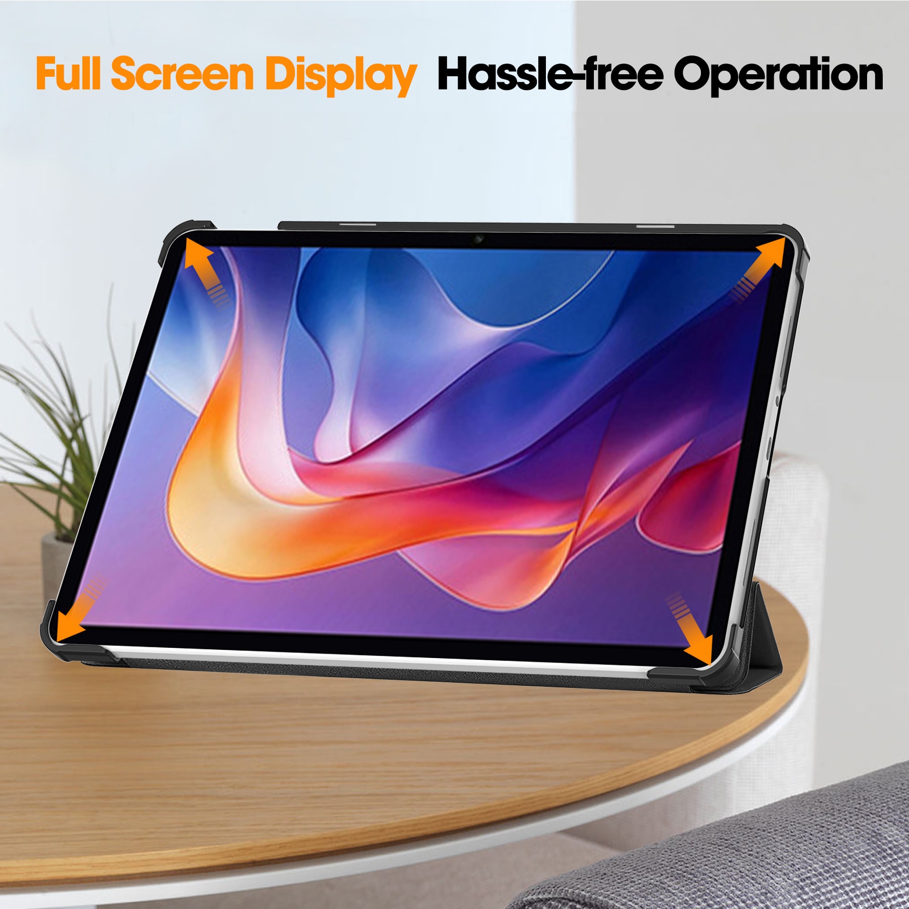 Cover Tri-Fold Xiaomi Redmi Pad 2 Nero