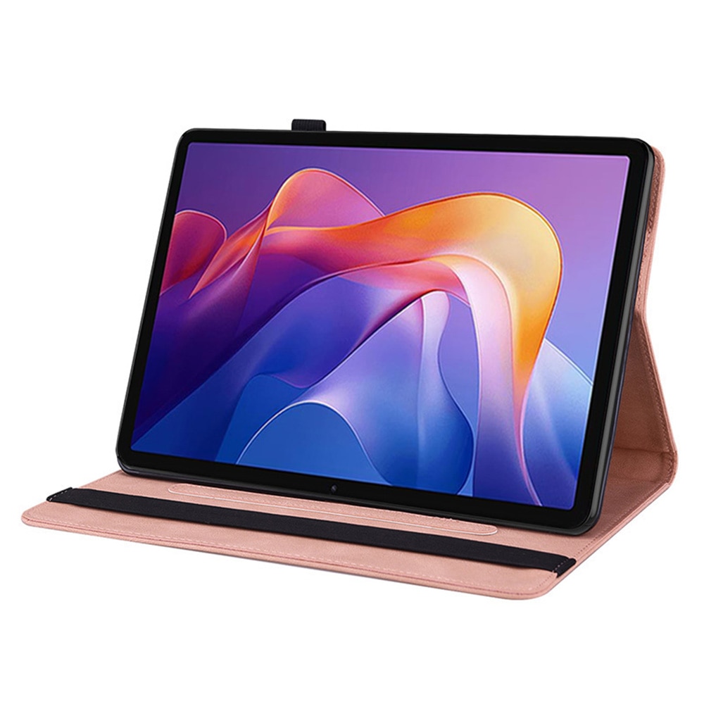 Custodia in pelle con farfalla Xiaomi Redmi Pad 2 Rosa