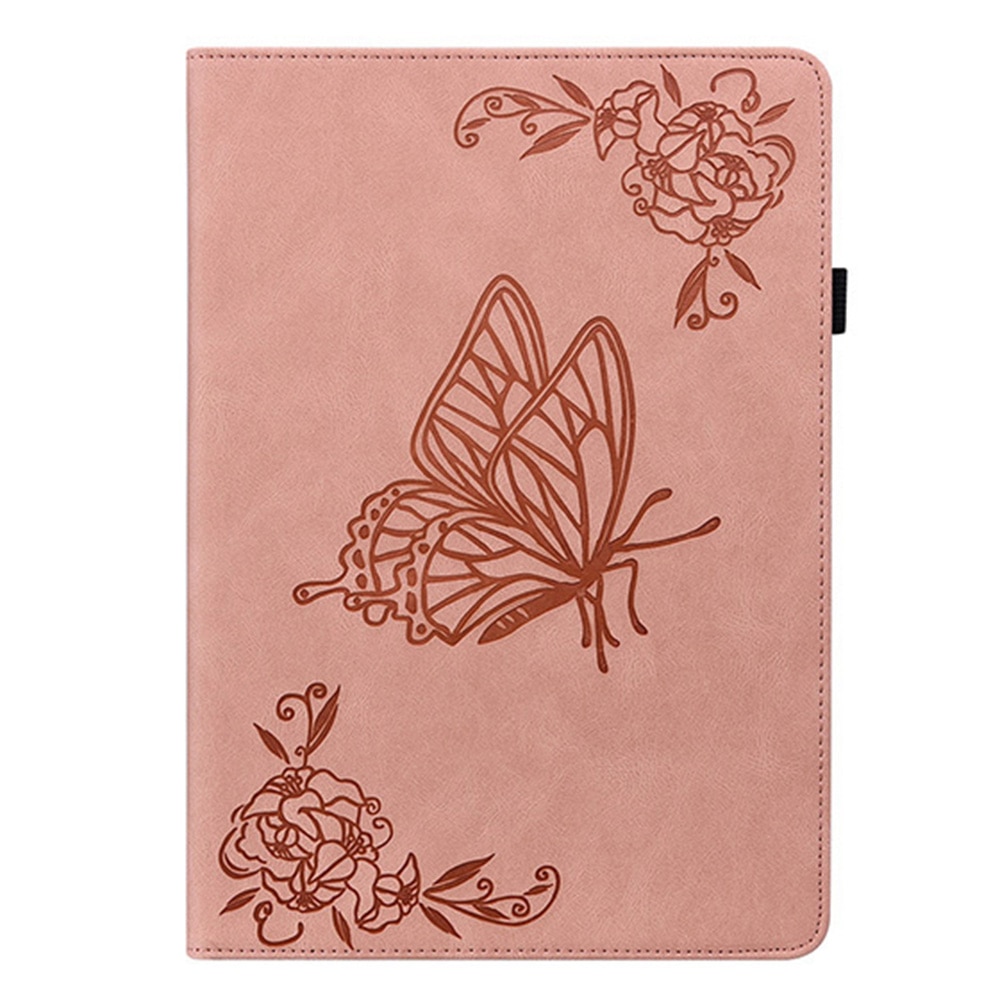 Custodia in pelle con farfalla Xiaomi Redmi Pad 2 Rosa