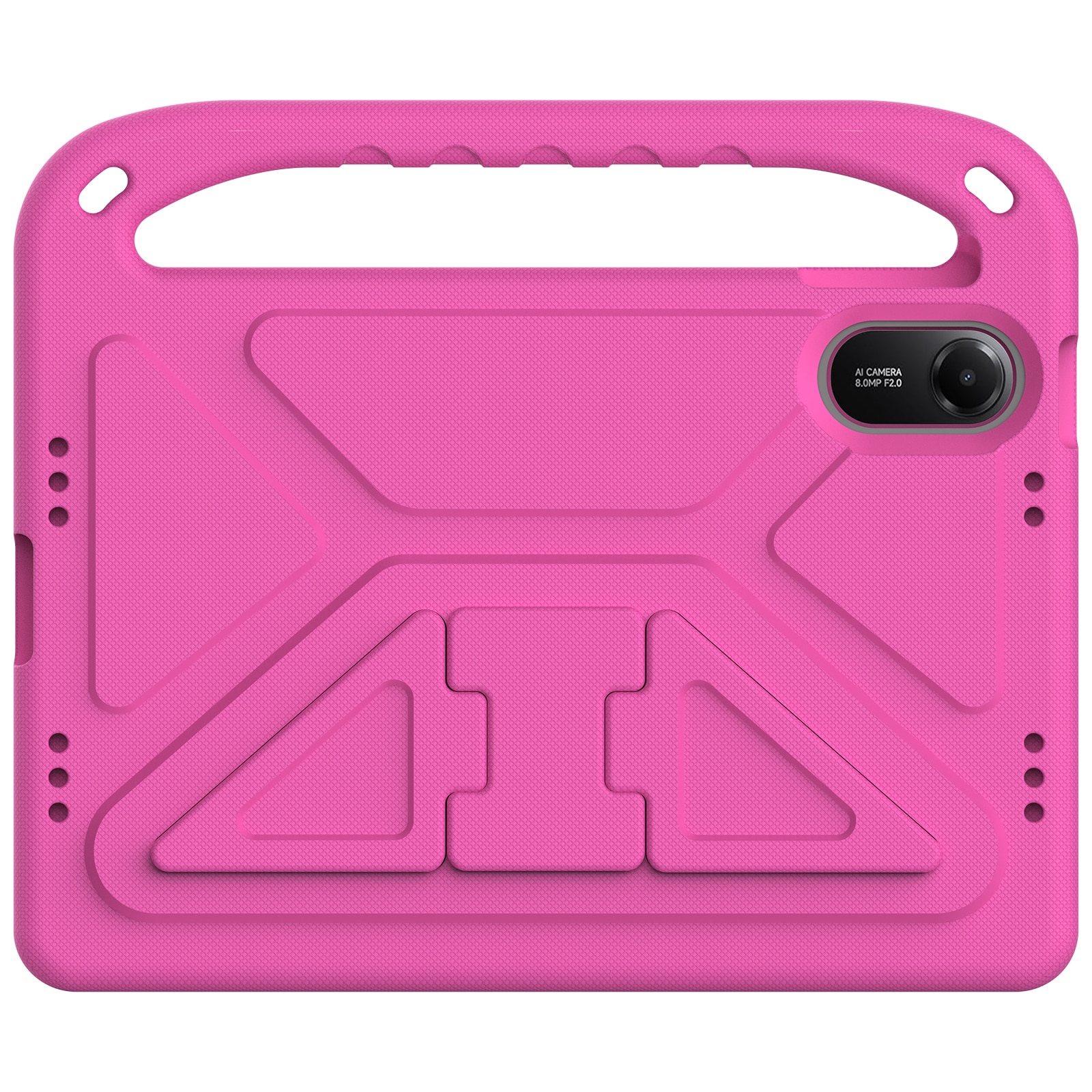 Custodia EVA con maniglia per bambini per Xiaomi Redmi Pad 2 Rosa
