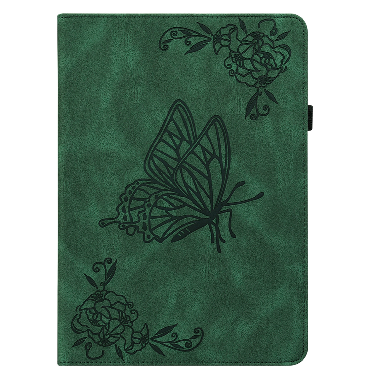 Custodia in pelle con farfalla Samsung Galaxy Tab A11 Plus Verde