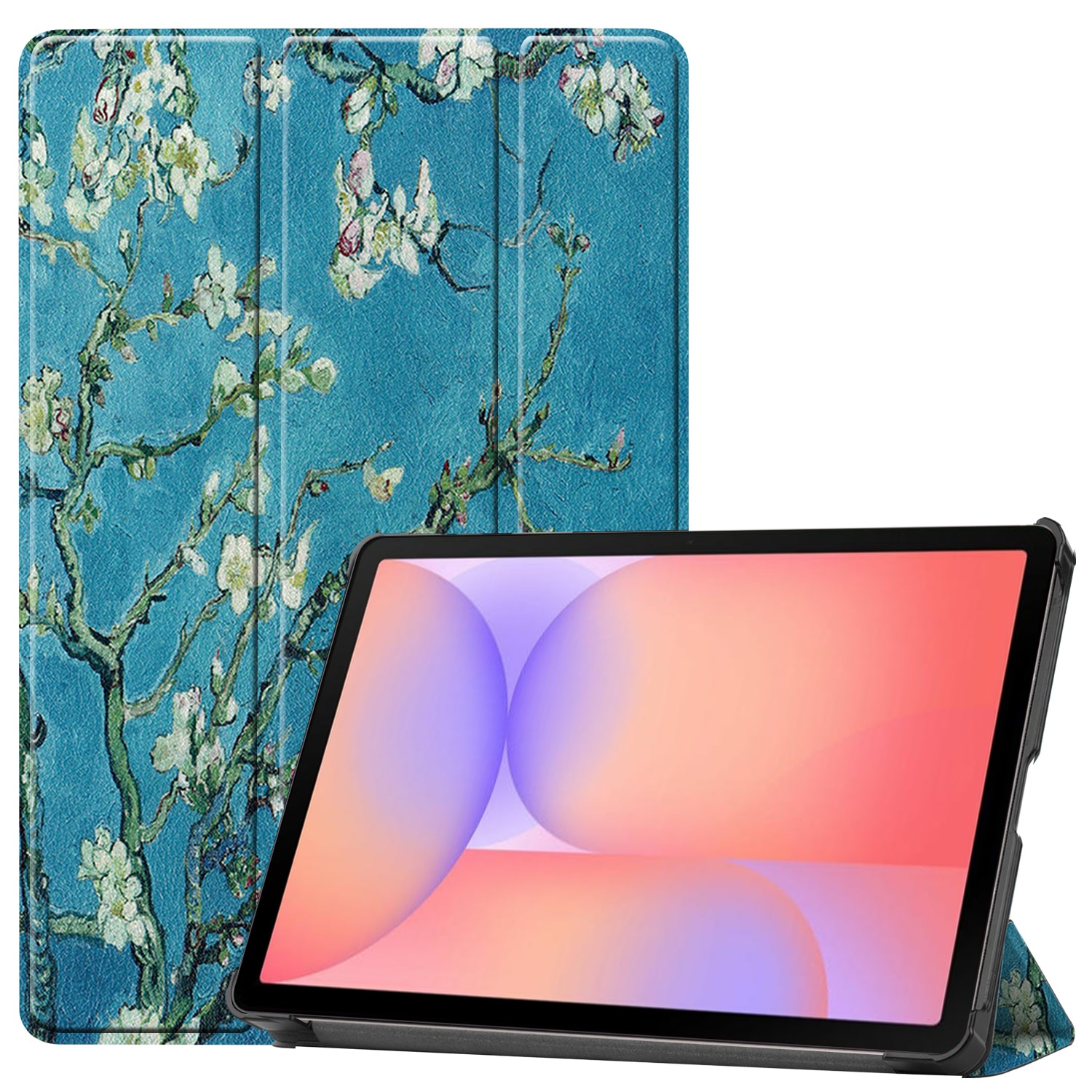 Cover Tri-Fold Samsung Galaxy S10 Lite Fiori di ciliegio