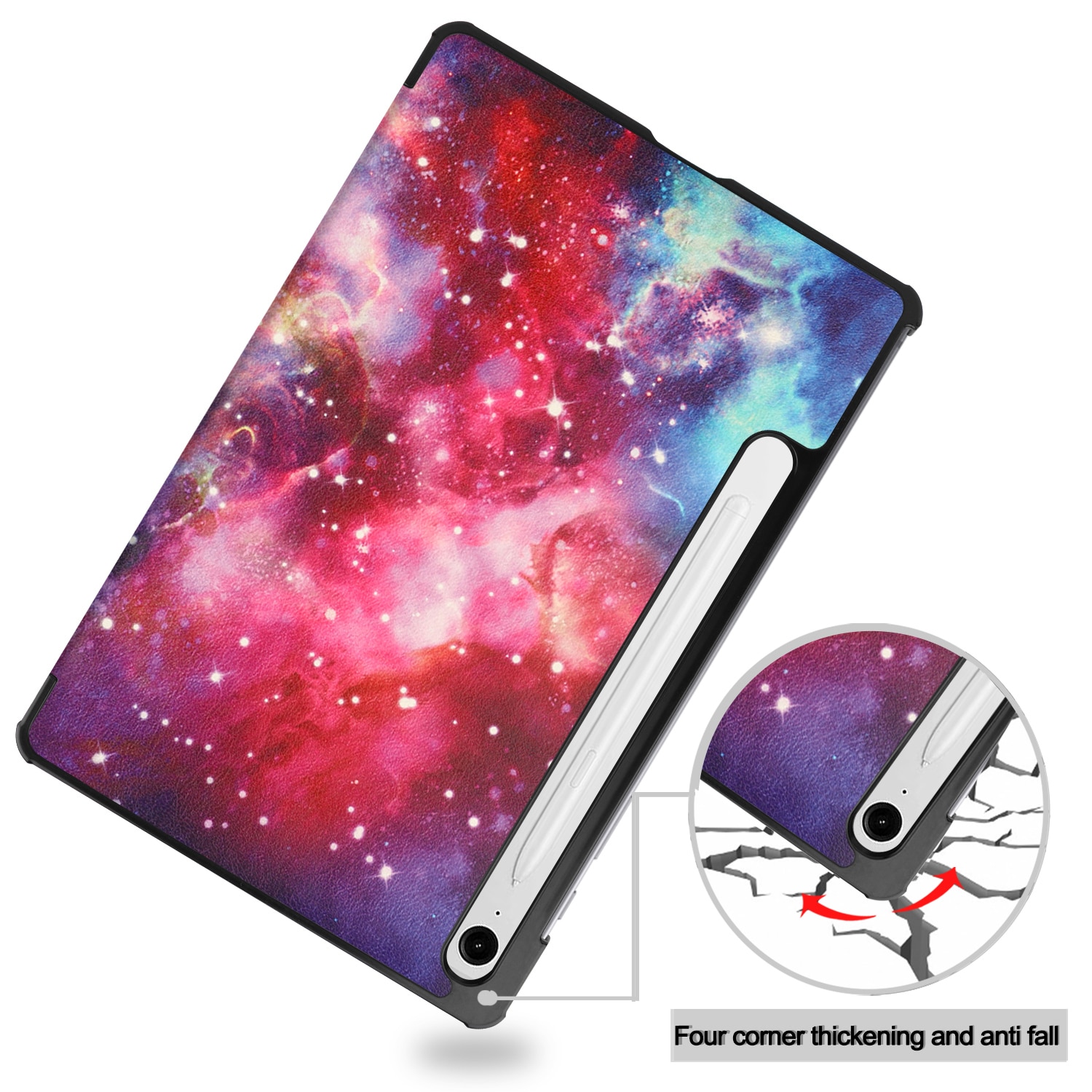 Cover Tri-Fold Samsung Galaxy Tab S10 Lite Spazio