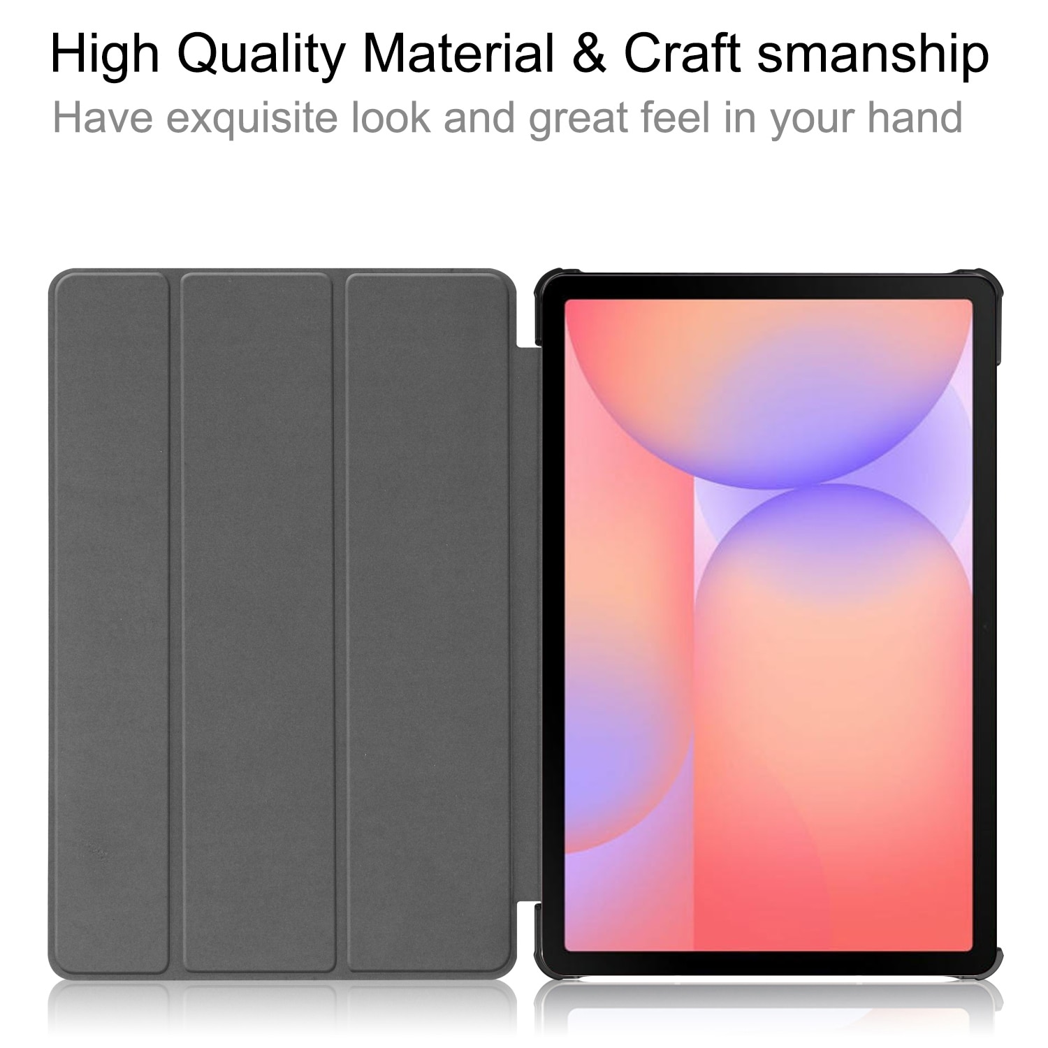 Cover Tri-Fold Samsung Galaxy Tab S10 Lite Nero