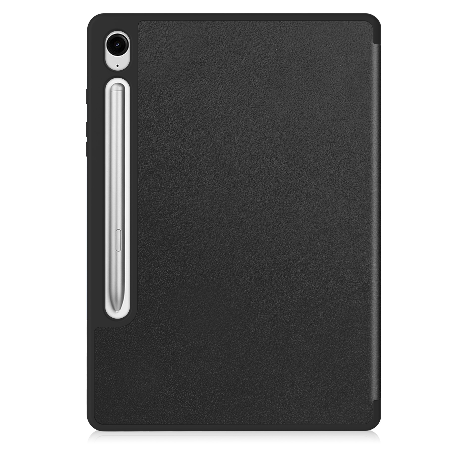 Cover Tri-Fold con portapenne Samsung Galaxy Tab S10 Lite Nero