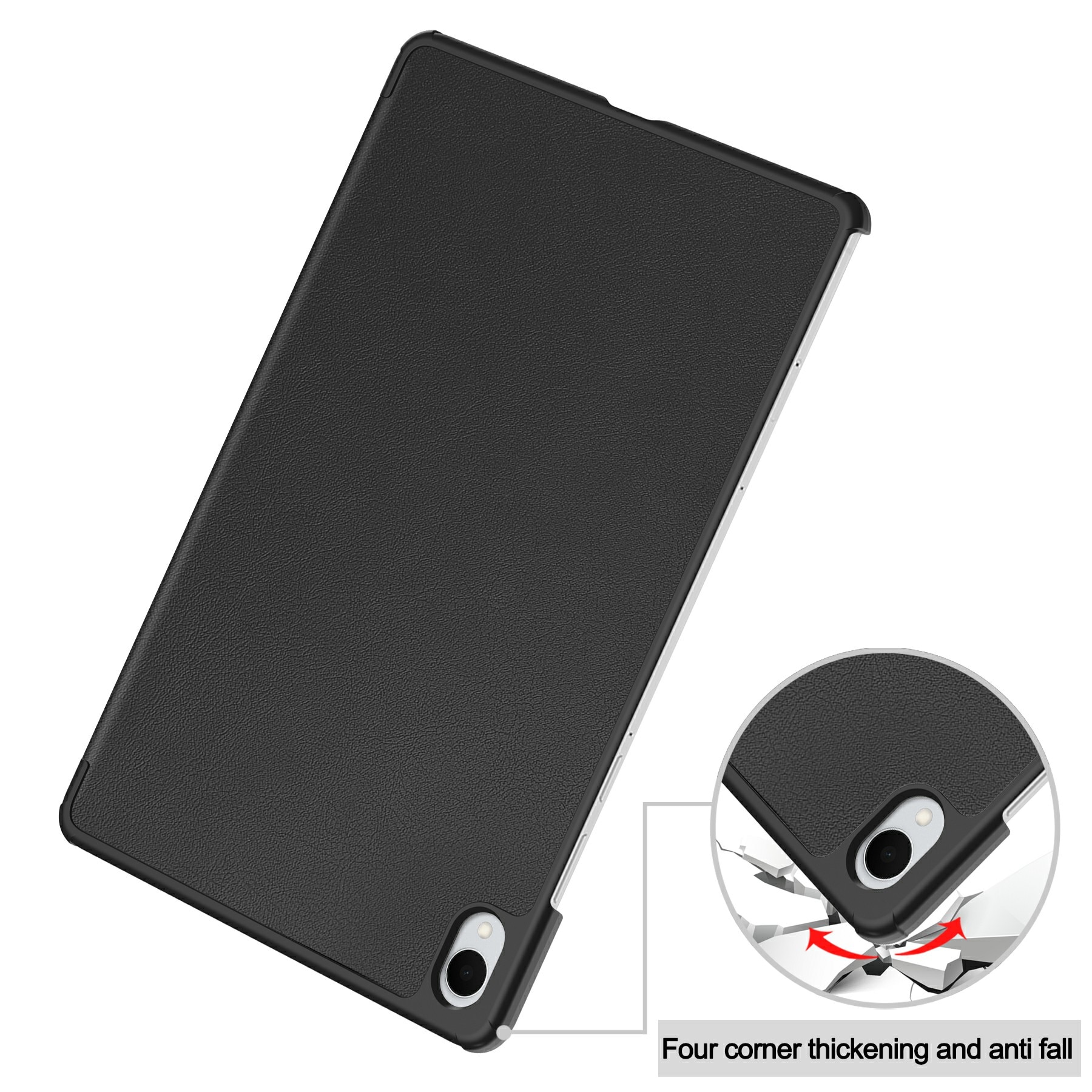 Cover Tri-Fold Samsung Galaxy Tab S11 Nero