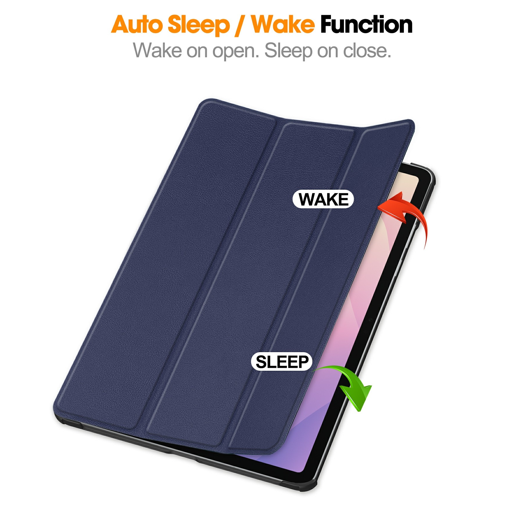 Cover Tri-Fold Samsung Galaxy Tab S11 Blu