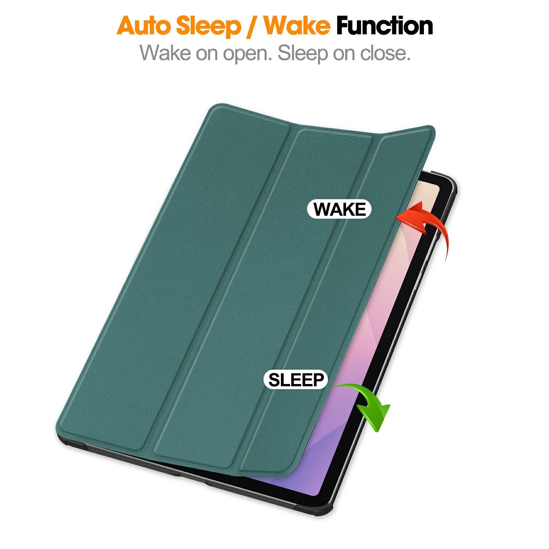 Cover Tri-Fold Samsung Galaxy Tab S11 Verde