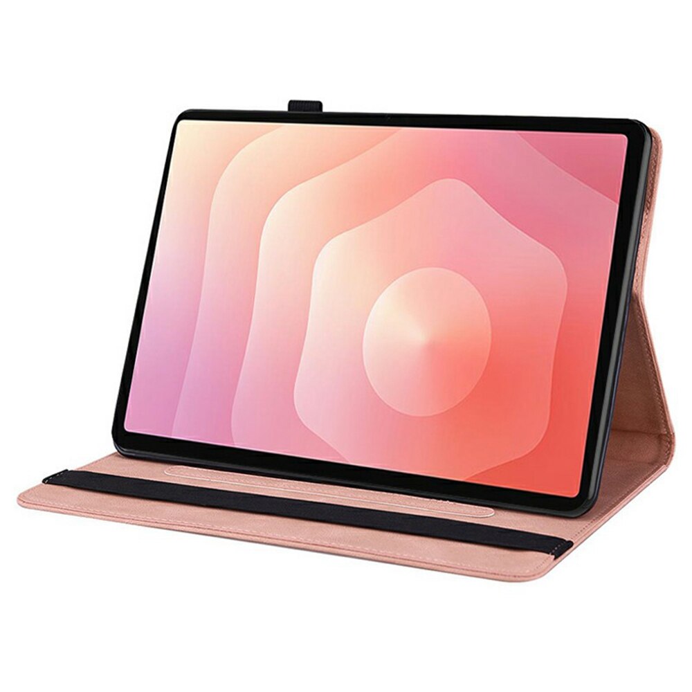 Custodia in pelle con farfalla Samsung Galaxy Tab S11 Rosa