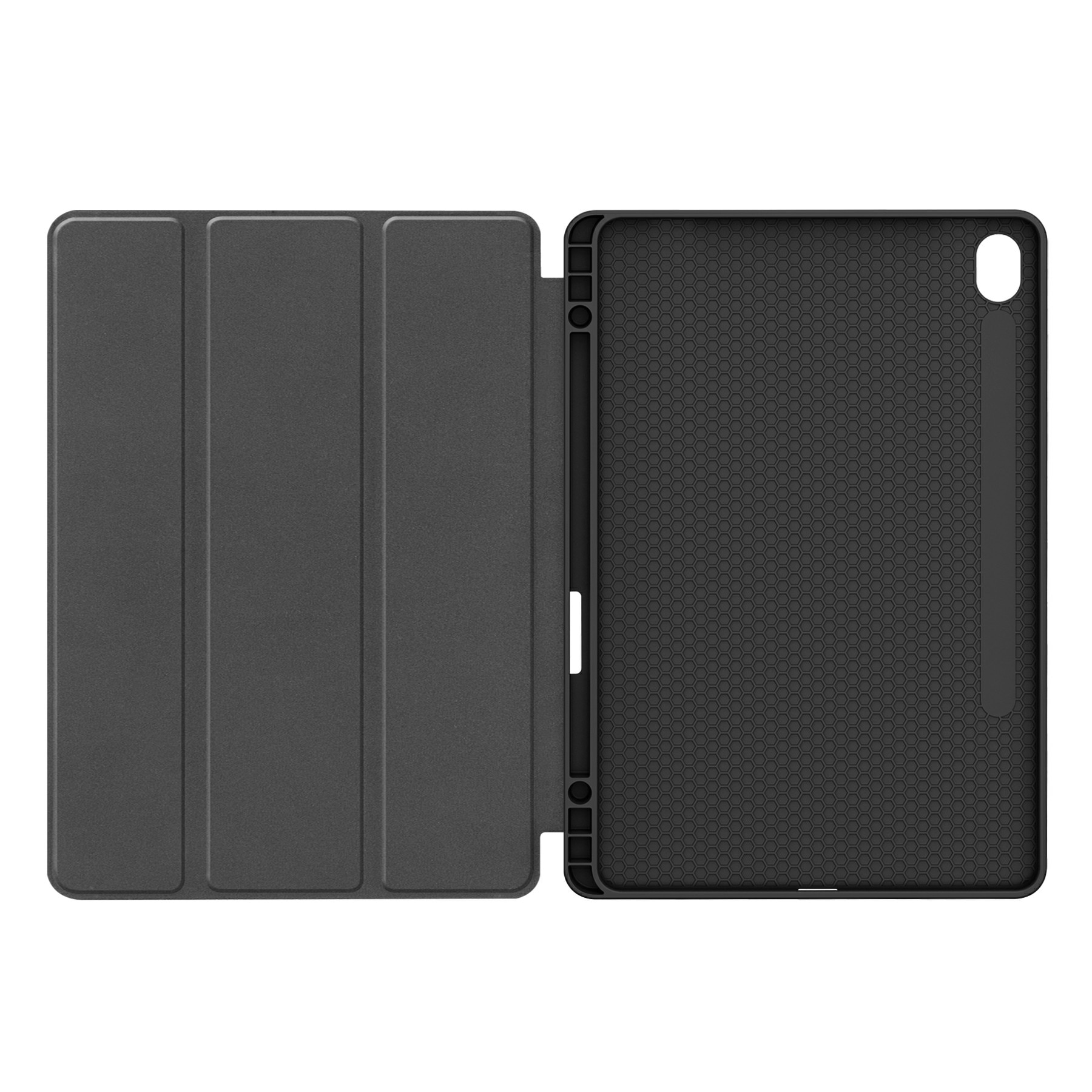 Cover Tri-Fold con portapenne Samsung Galaxy Tab S11 Nero