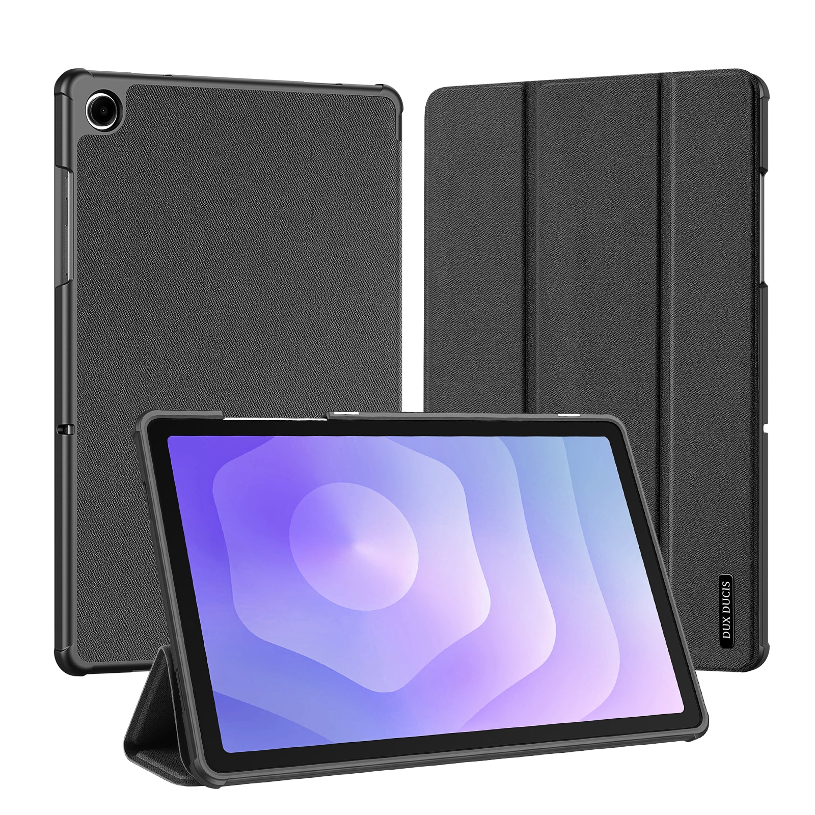 Cover Domo Tri-Fold Samsung Galaxy Tab A11 Plus Black
