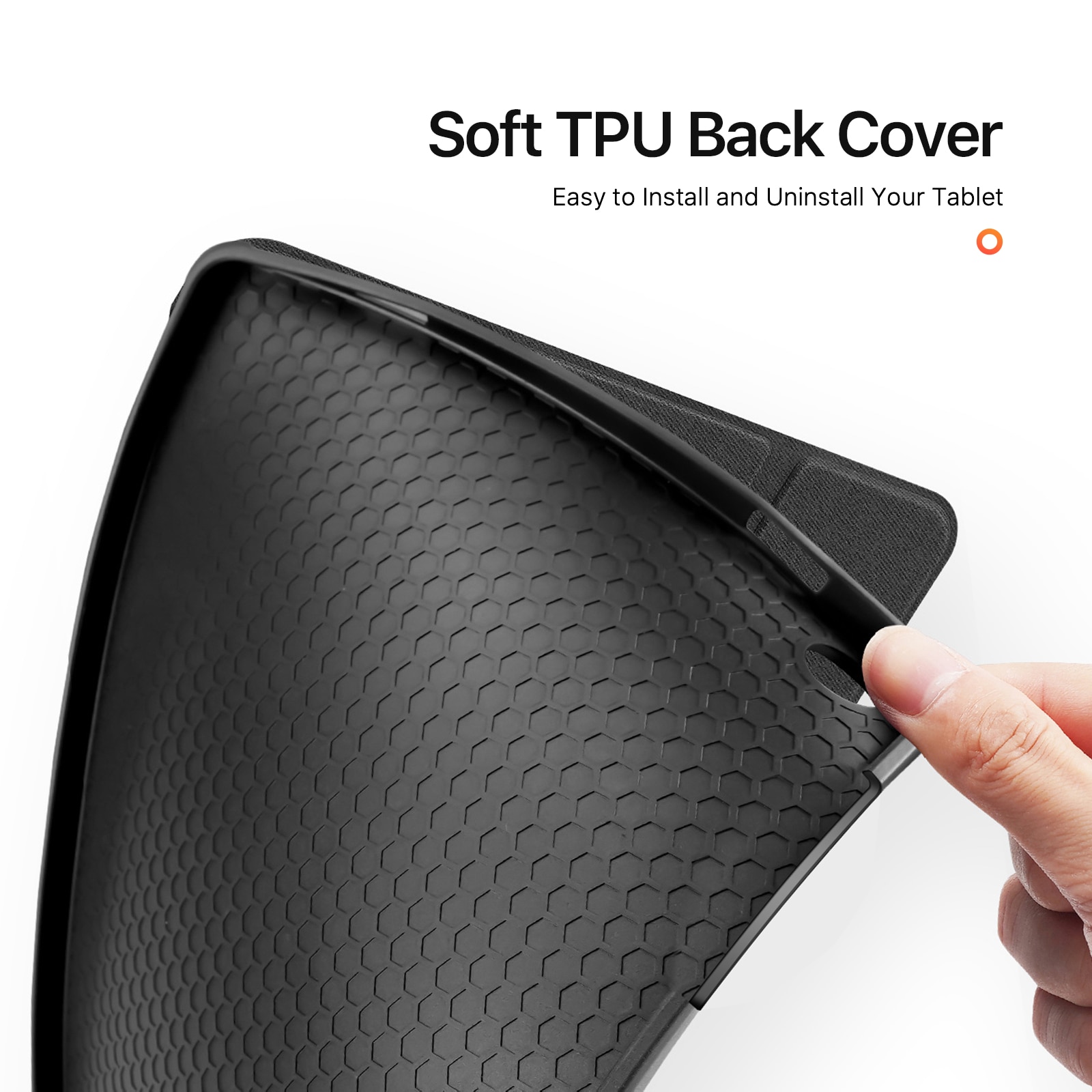 Cover Domo Tri-Fold Samsung Galaxy Tab A11 Plus Black