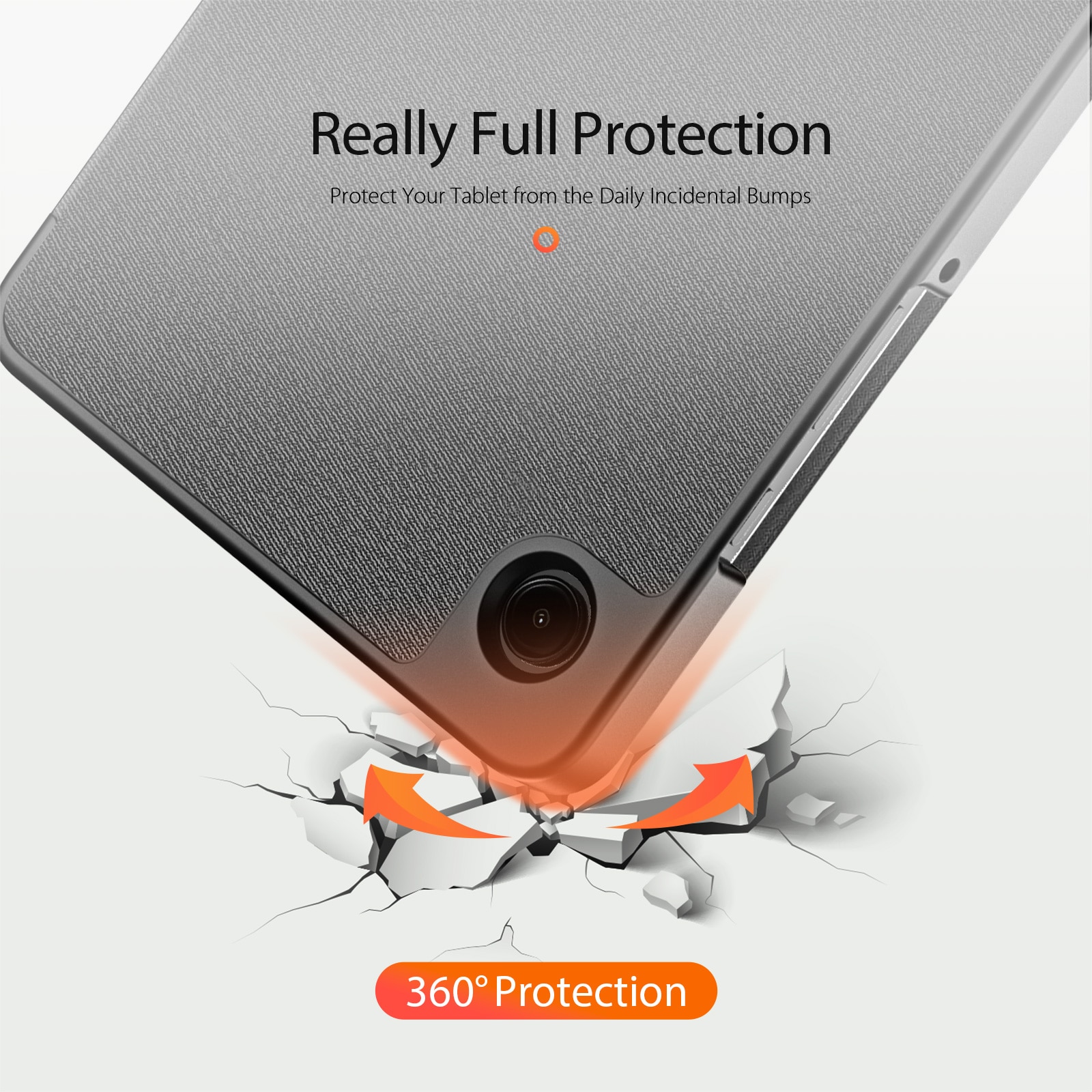 Cover Domo Tri-Fold Samsung Galaxy Tab A11 Black