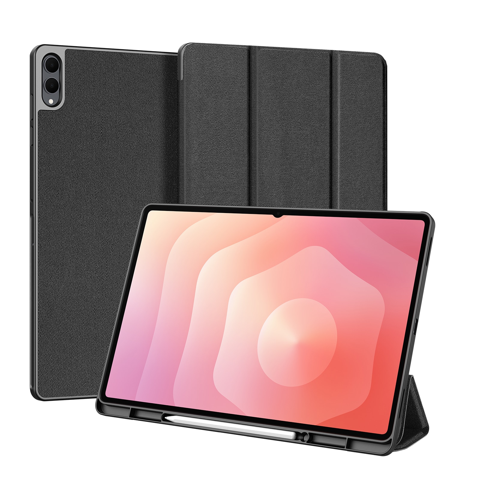 Cover Domo Tri-Fold Samsung Galaxy Tab S11 Ultra Black