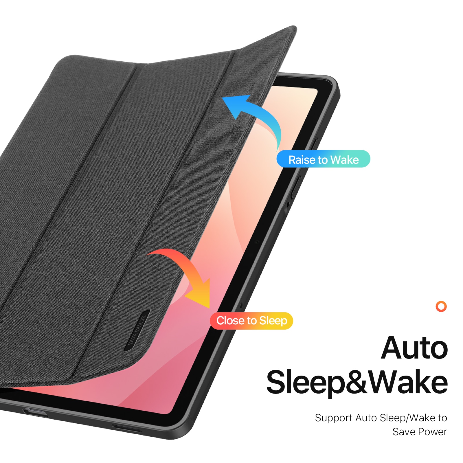 Cover Domo Tri-Fold Samsung Galaxy Tab S11 Black