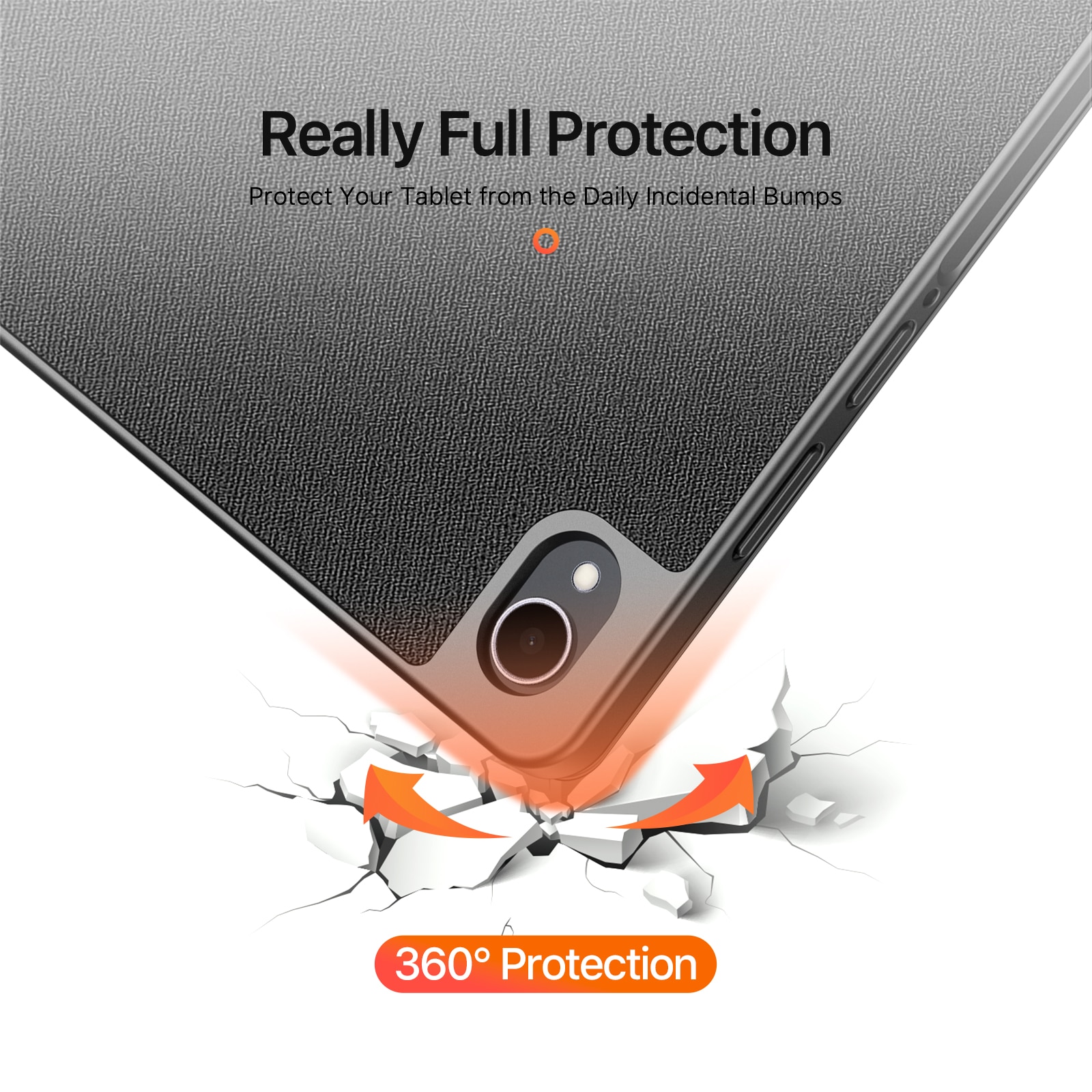 Cover Domo Tri-Fold Samsung Galaxy Tab S11 Black