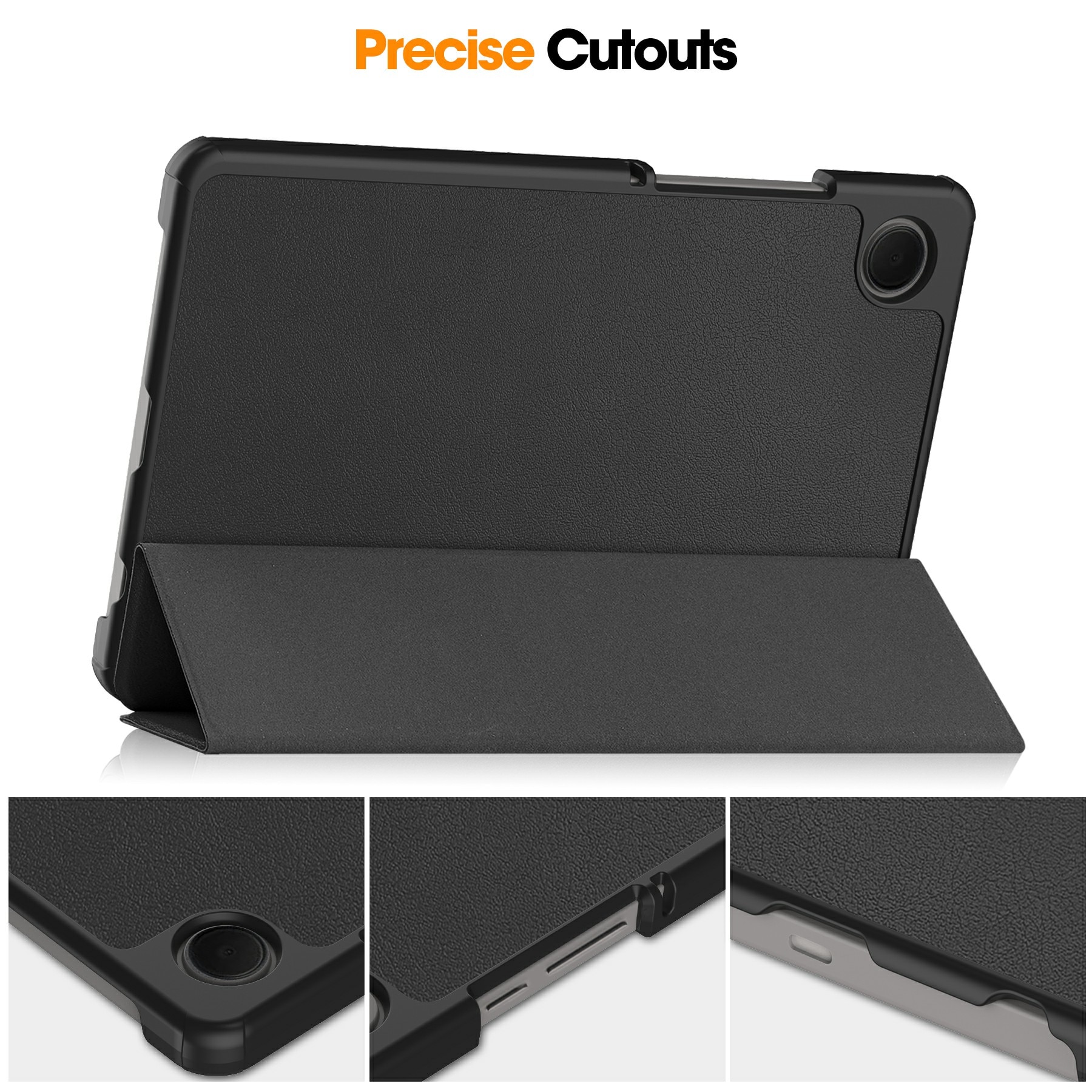 Cover Tri-Fold Samsung Galaxy Tab A11 Nero