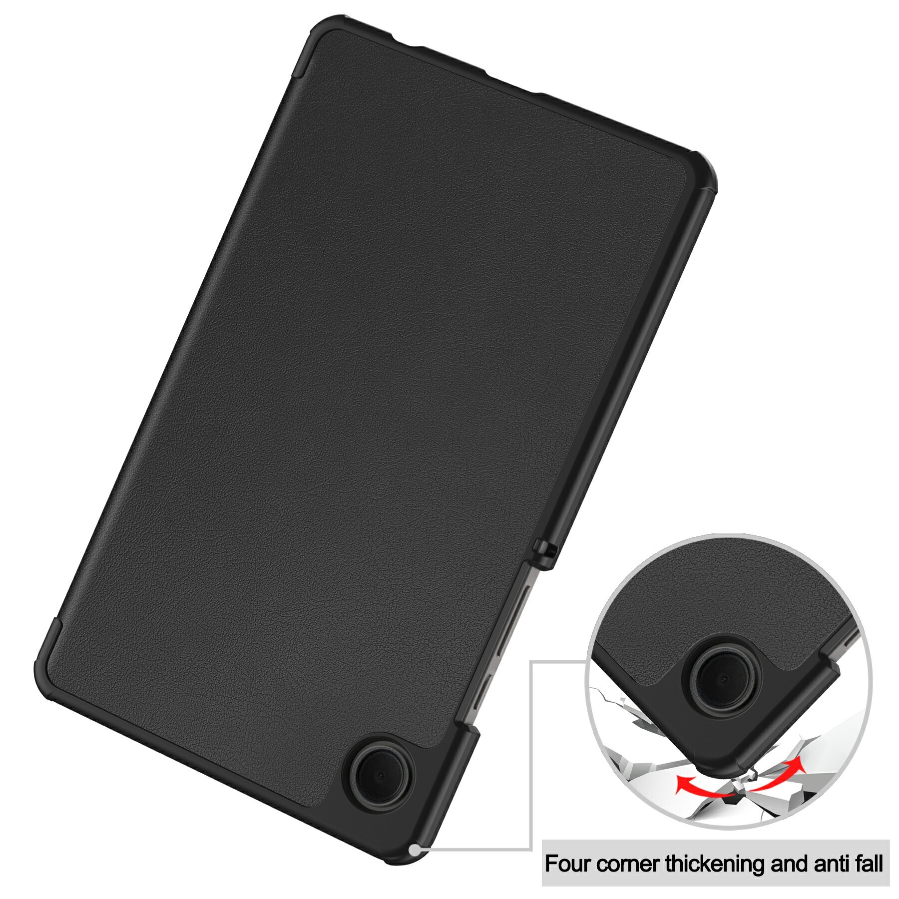 Cover Tri-Fold Samsung Galaxy Tab A11 Nero
