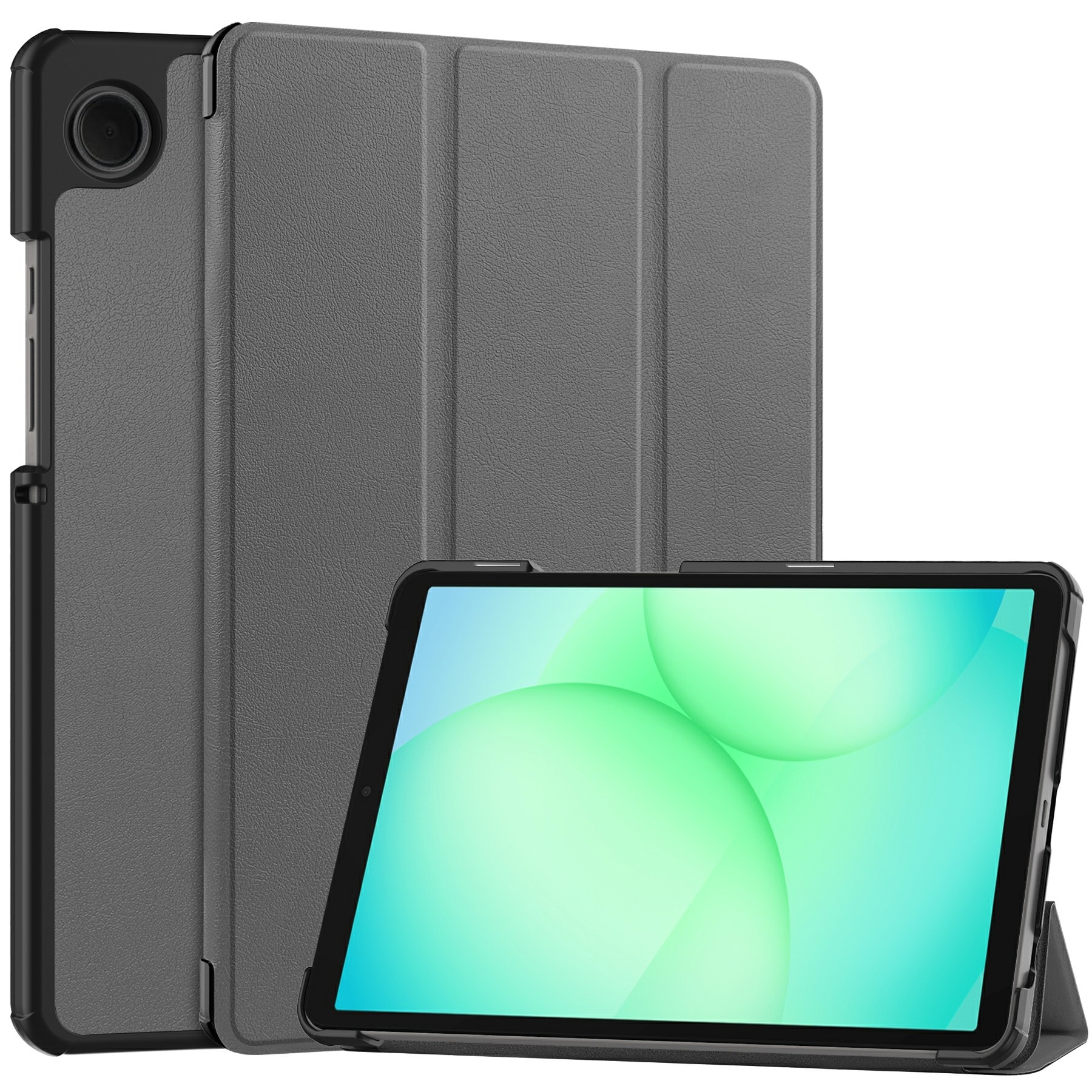 Cover Tri-Fold Samsung Galaxy Tab A11 Grigio