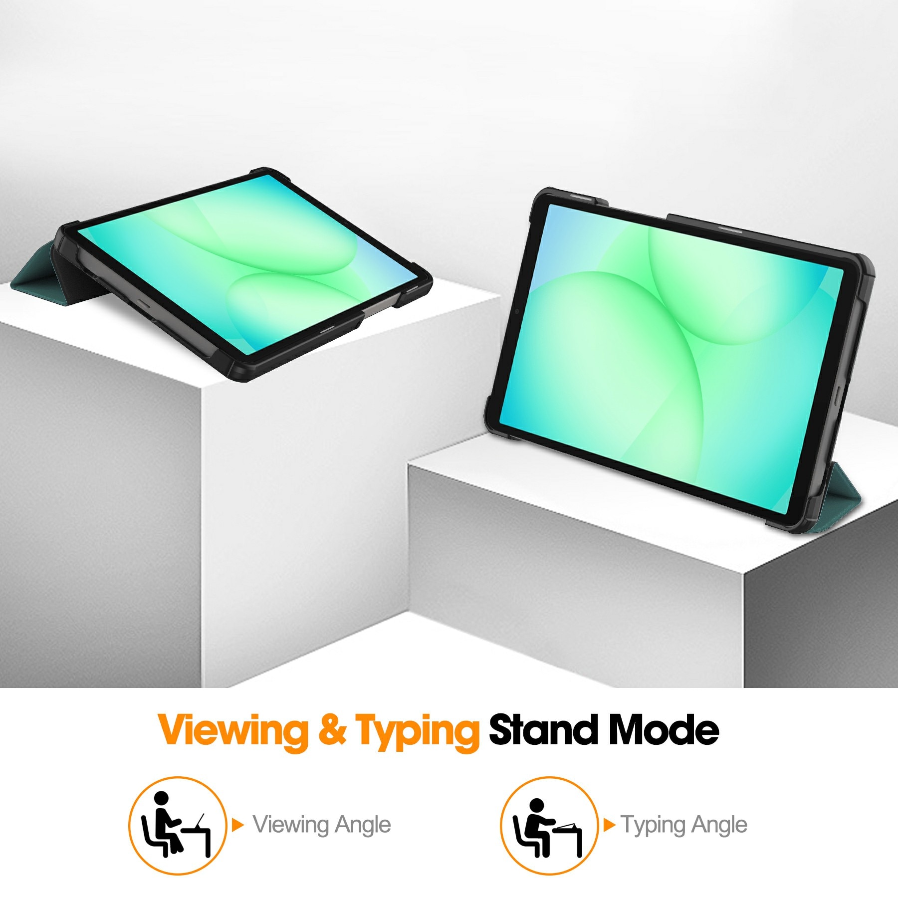 Cover Tri-Fold Samsung Galaxy Tab A11 Verde
