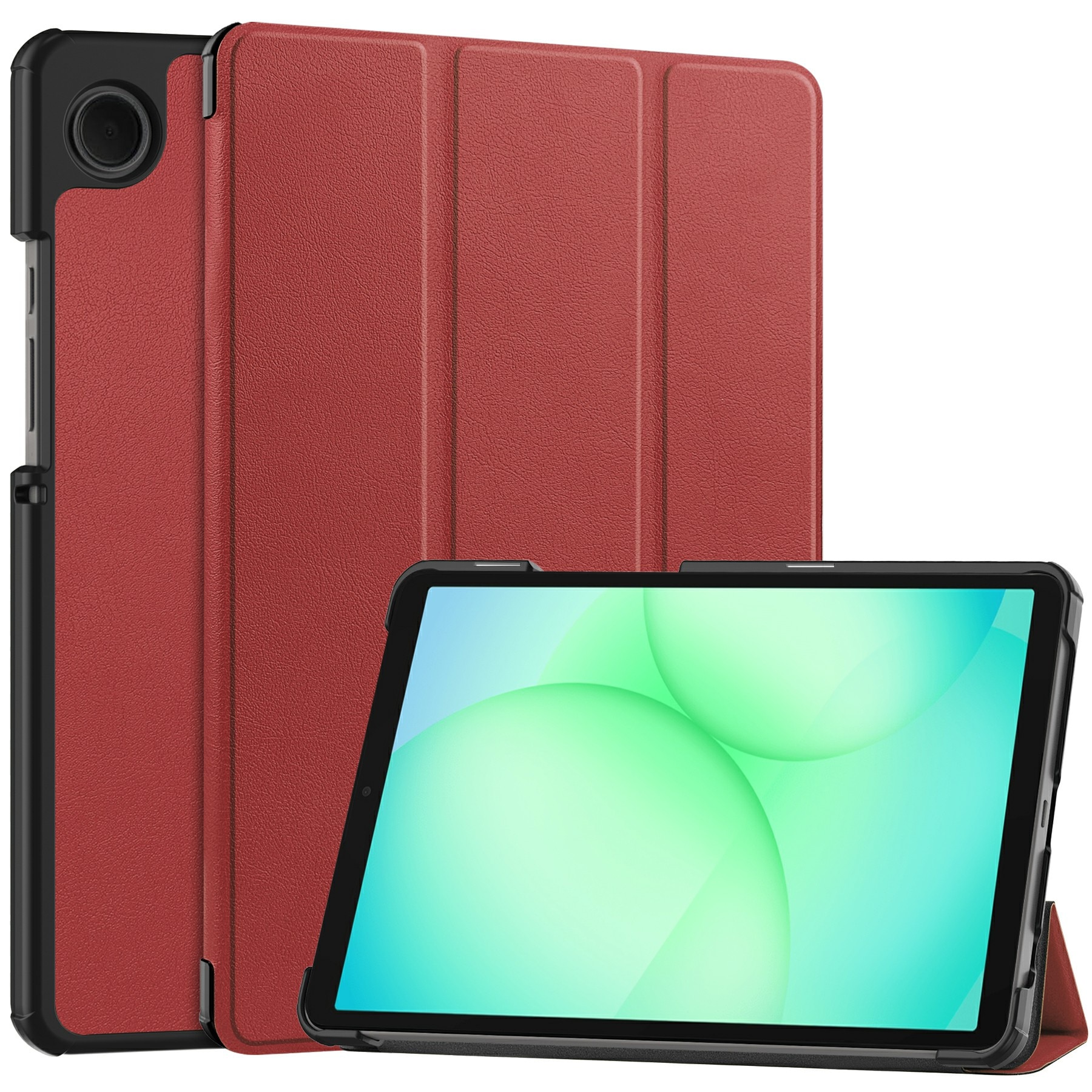Cover Tri-Fold Samsung Galaxy Tab A11 Rosso