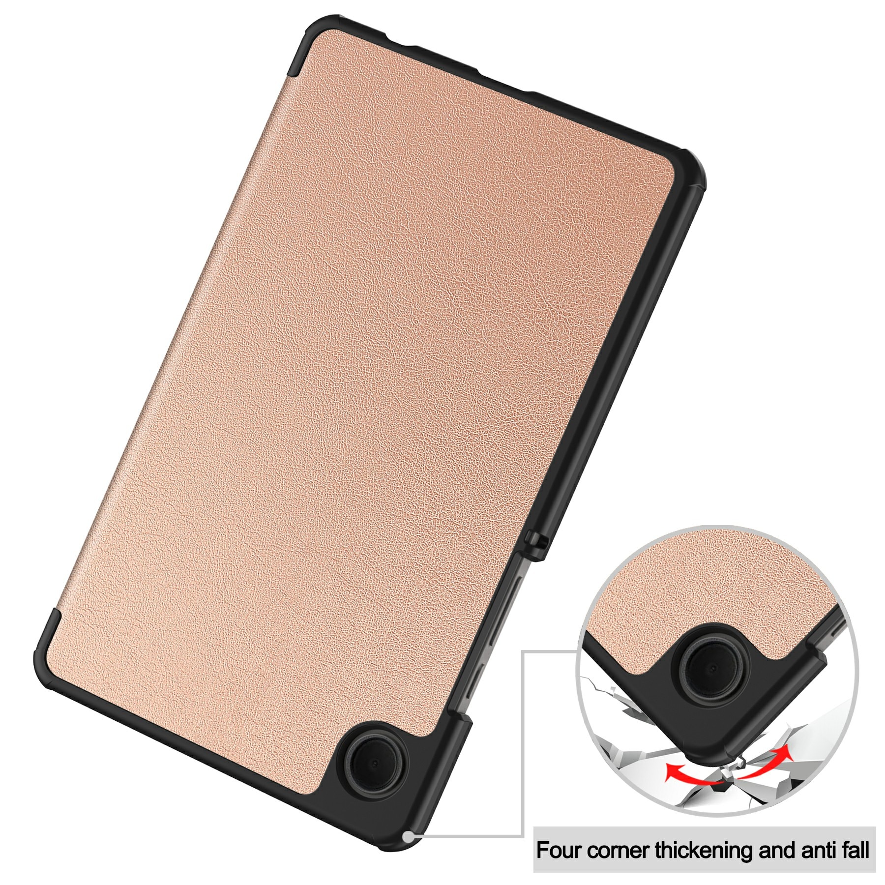 Cover Tri-Fold Samsung Galaxy Tab A11 Oro rosa