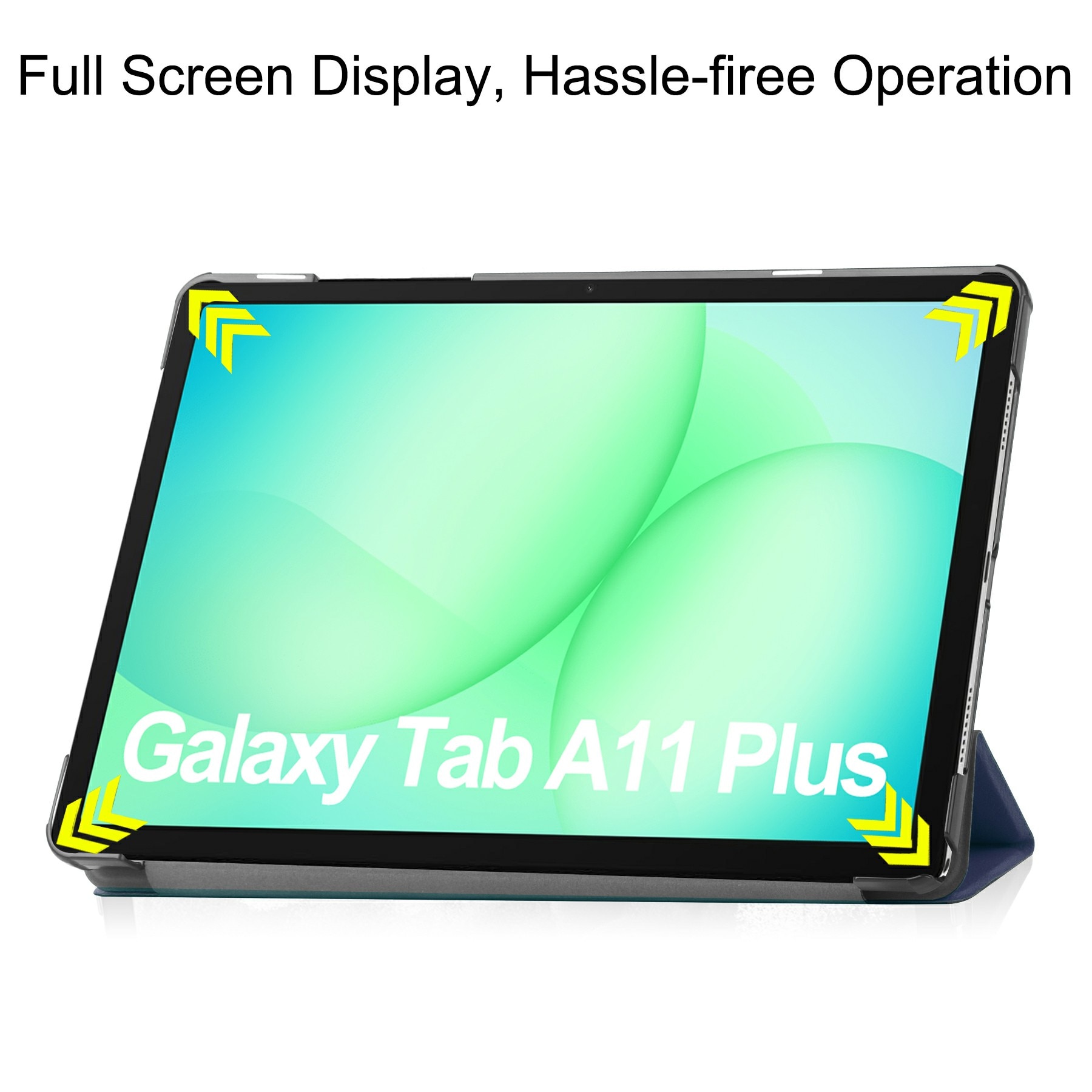 Cover Tri-Fold Samsung Galaxy Tab A11 Plus Blu