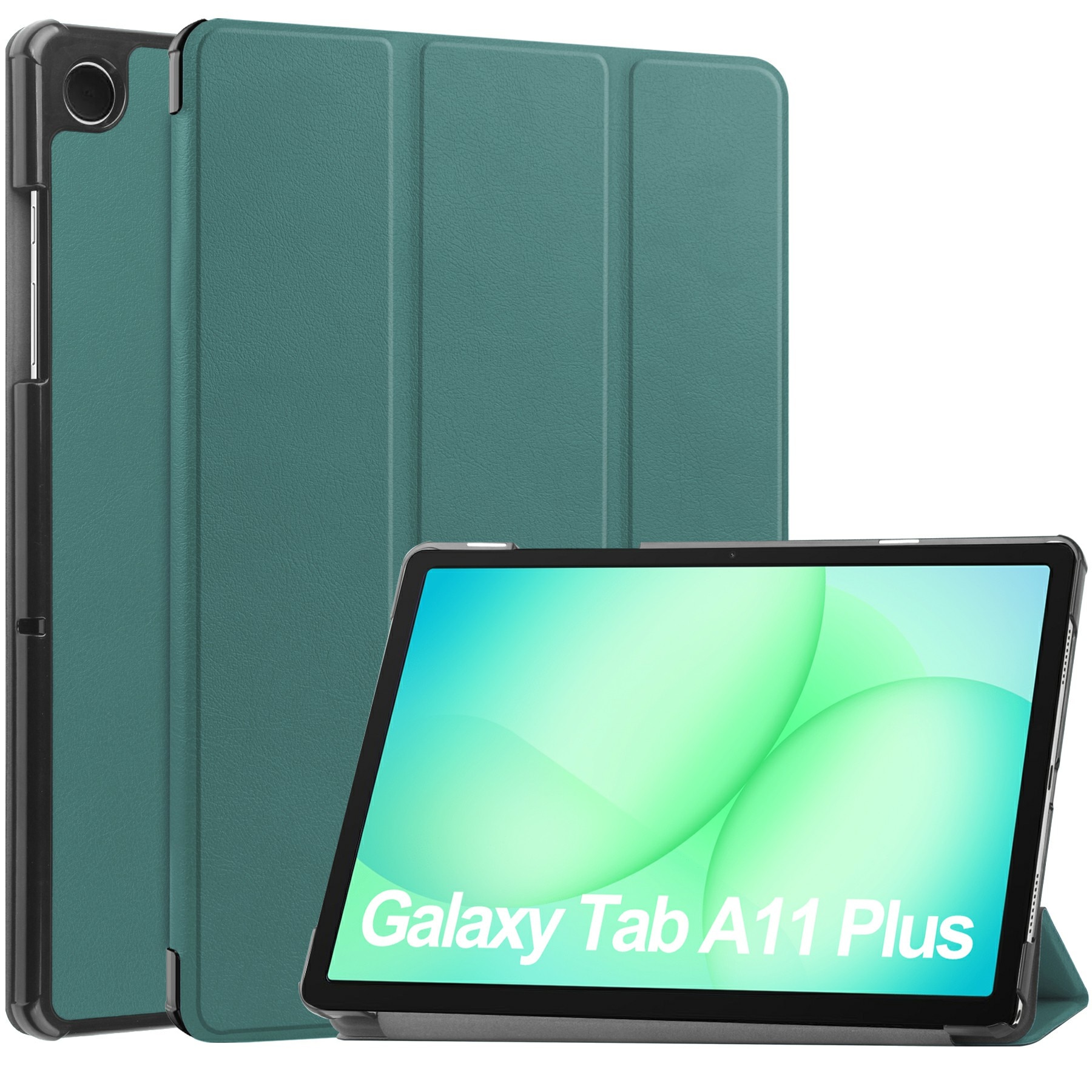 Cover Tri-Fold Samsung Galaxy Tab A11 Plus Rosso