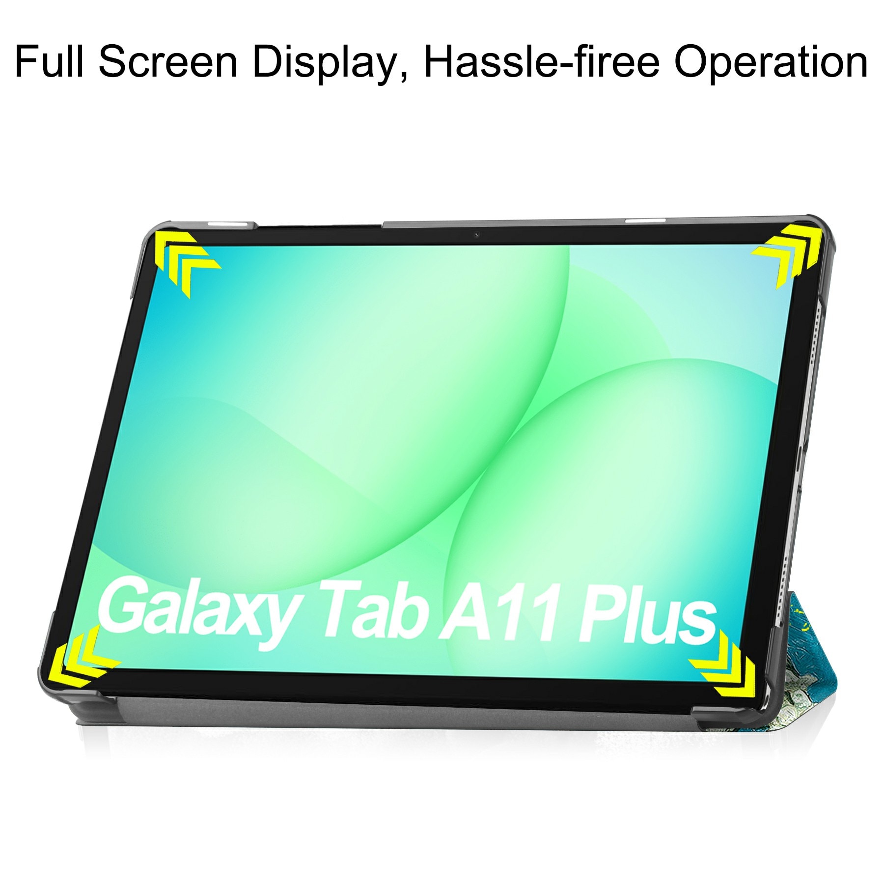 Cover Tri-Fold Samsung Galaxy Tab A11 Plus Fiori di ciliegio