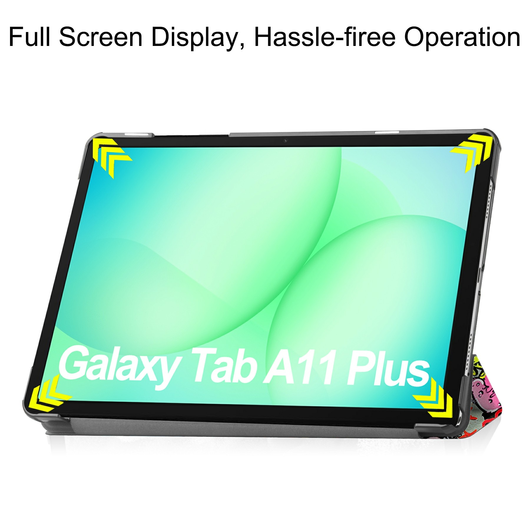 Cover Tri-Fold Samsung Galaxy Tab A11 Plus Graffiti
