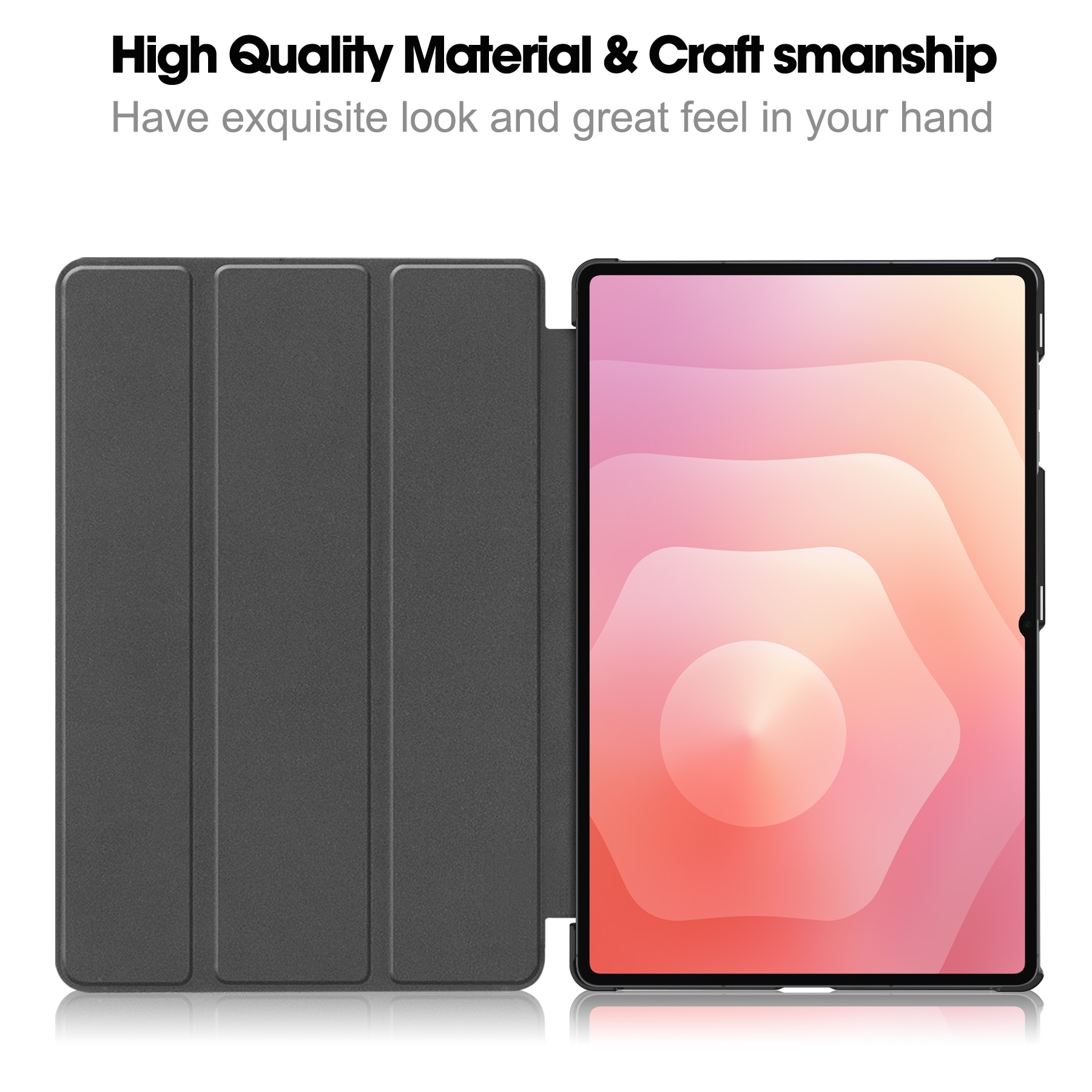 Cover Tri-Fold Samsung Galaxy Tab S11 Ultra Nero