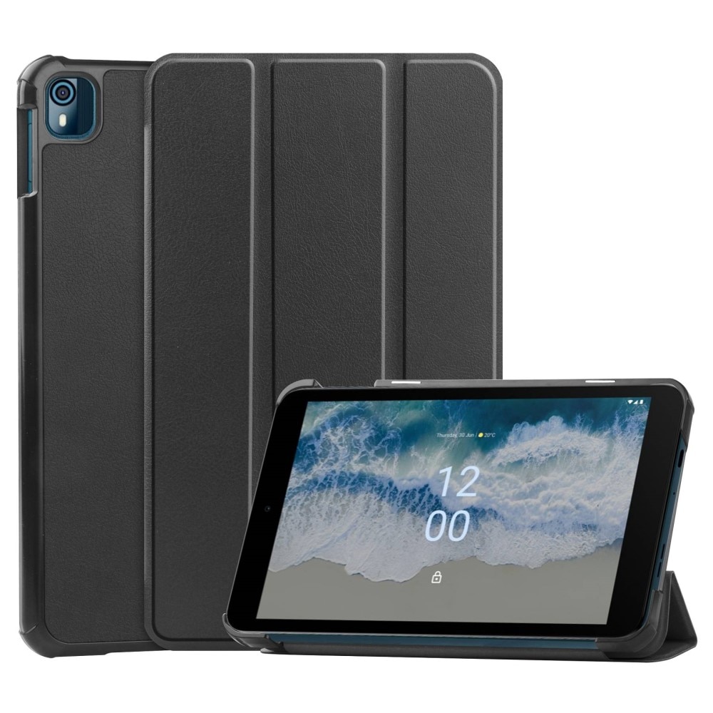 Cover Tri-Fold Nokia T10 Nero